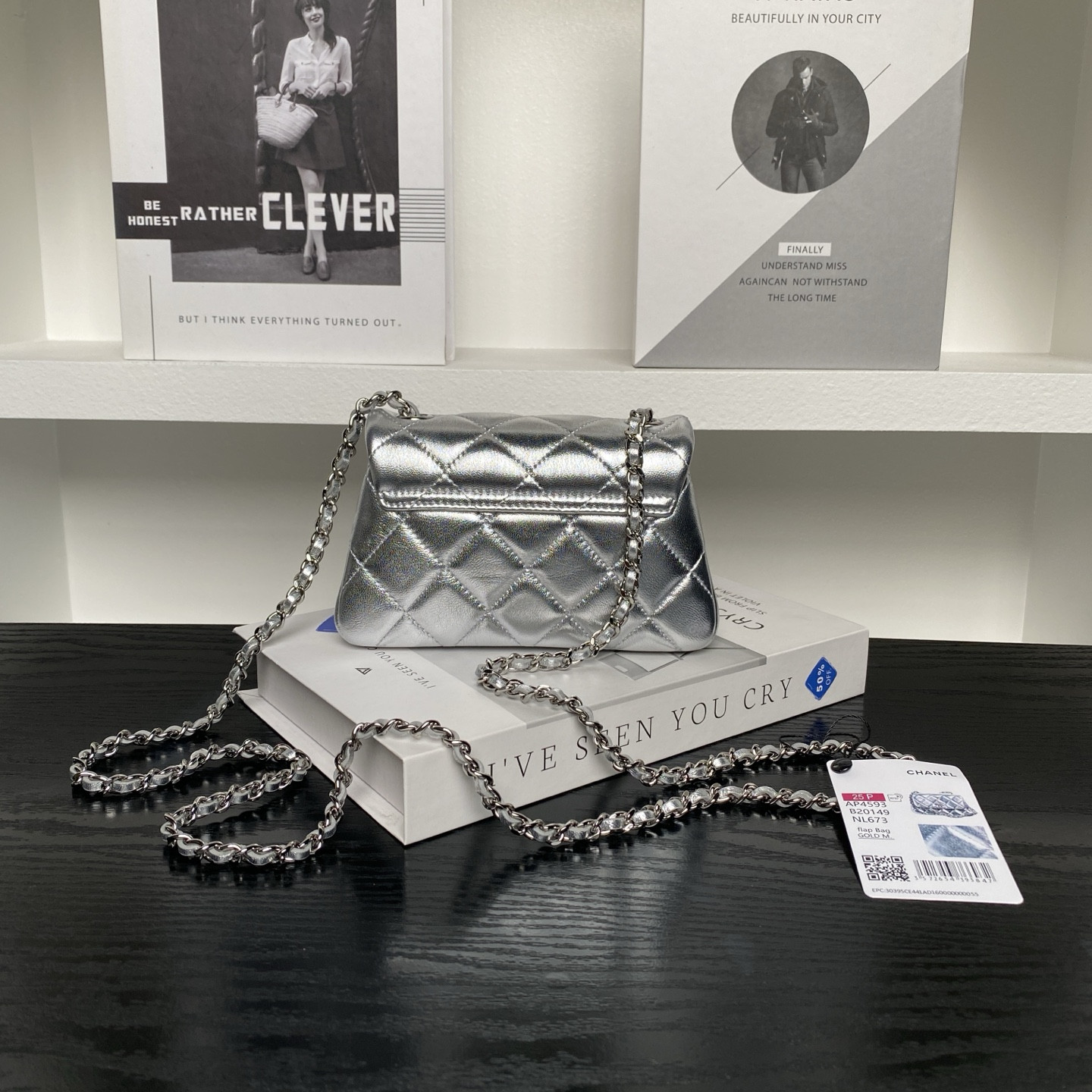 Chanel Clutch with Chain AP4593 10x16.5x5cm