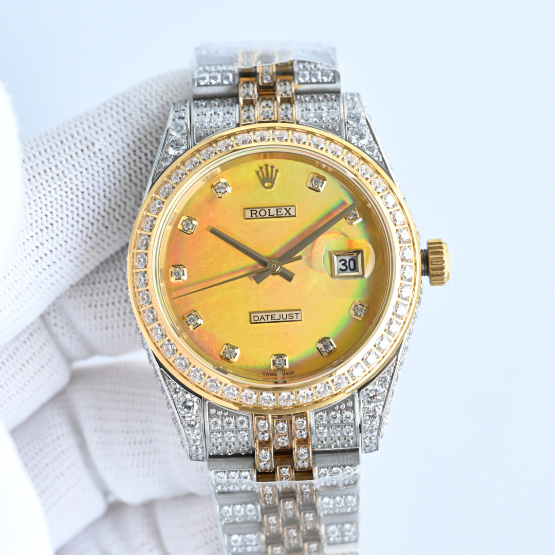 Rolex B33 Datejust 41mm Full Diamond Series