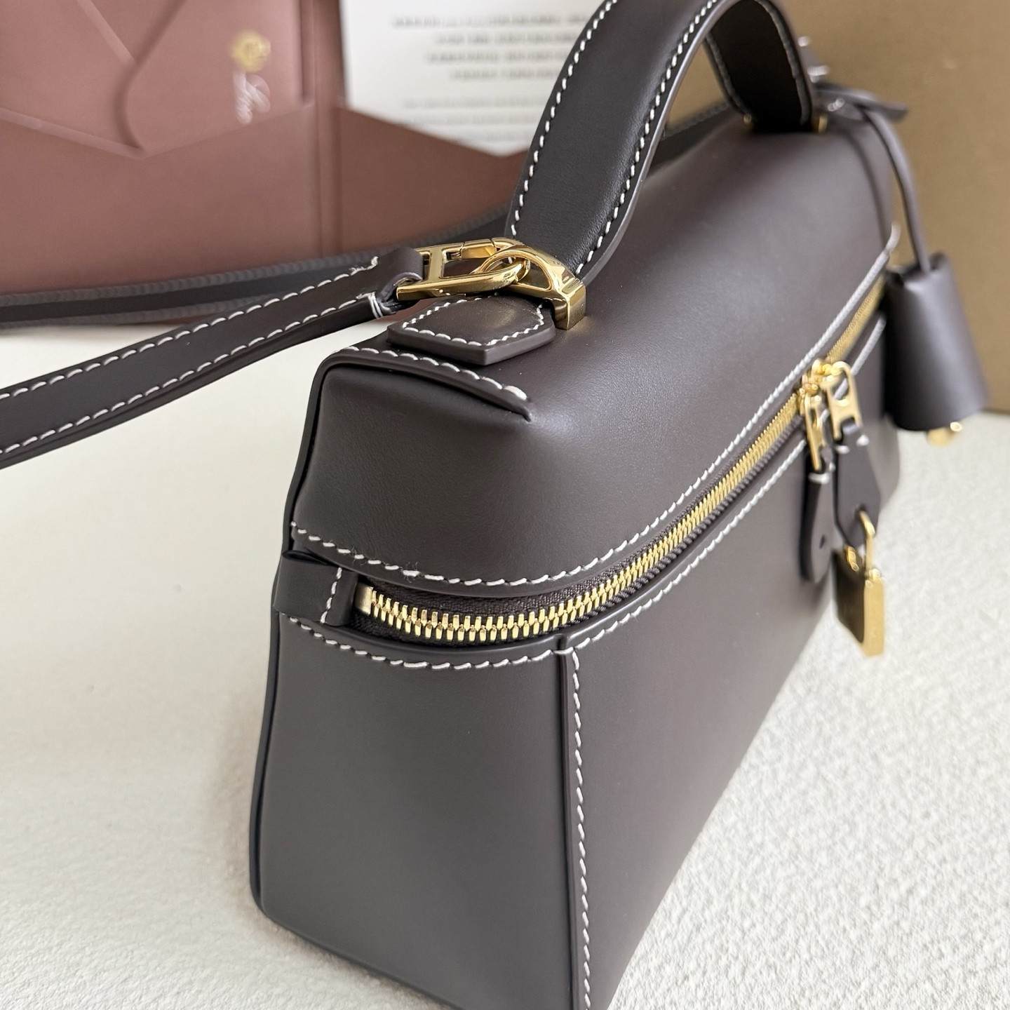 Loro Piana Extra Bag L23 23x12x7cm