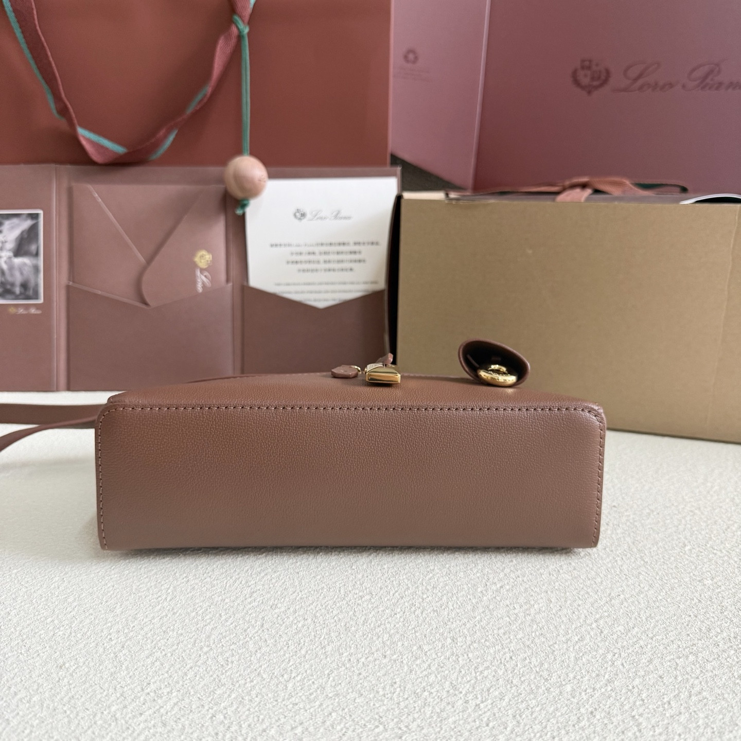 Loro Piana Extra Bag L23 23x12x7cm