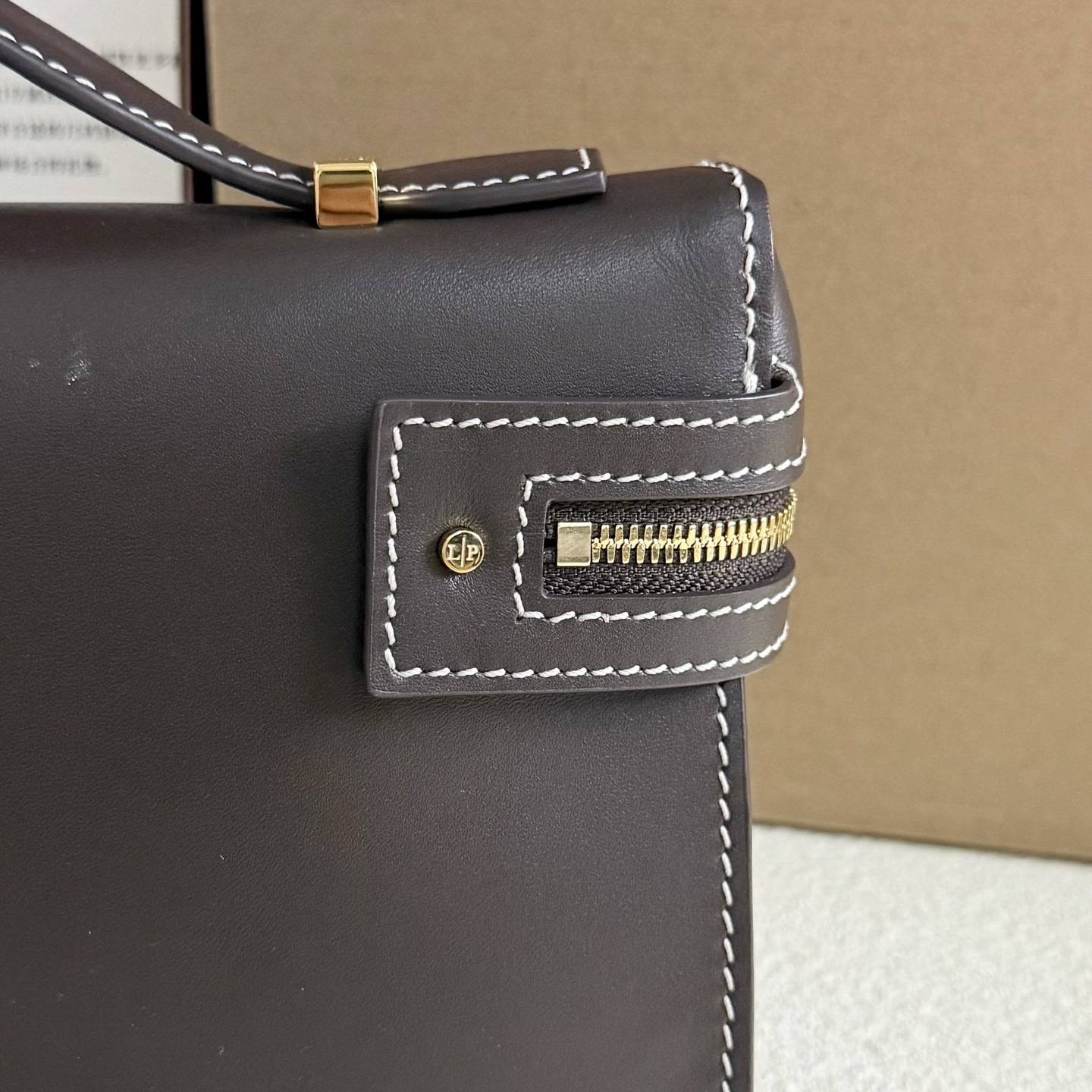 Loro Piana Extra Clutch L29 29x14x3cm