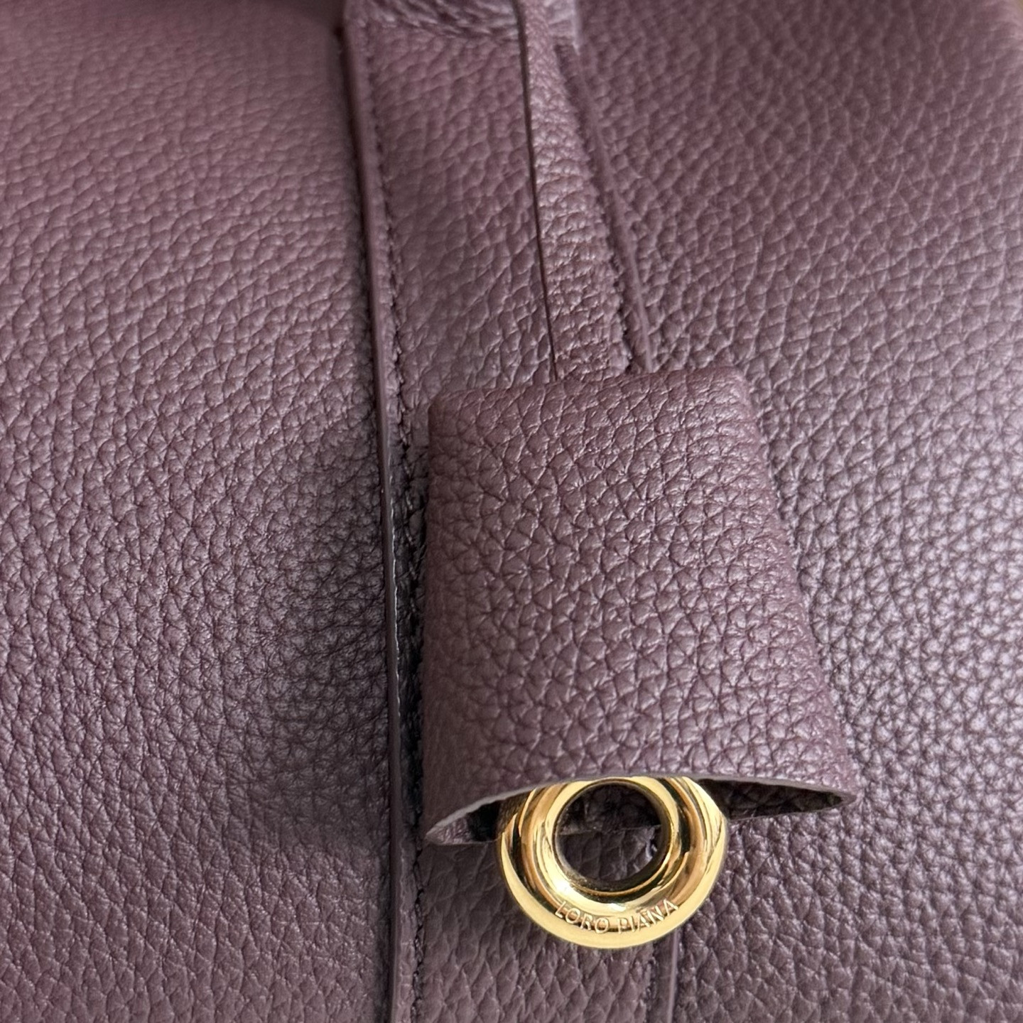 Loro Piana Loom L25 Calfskin 25x18x12.5cm