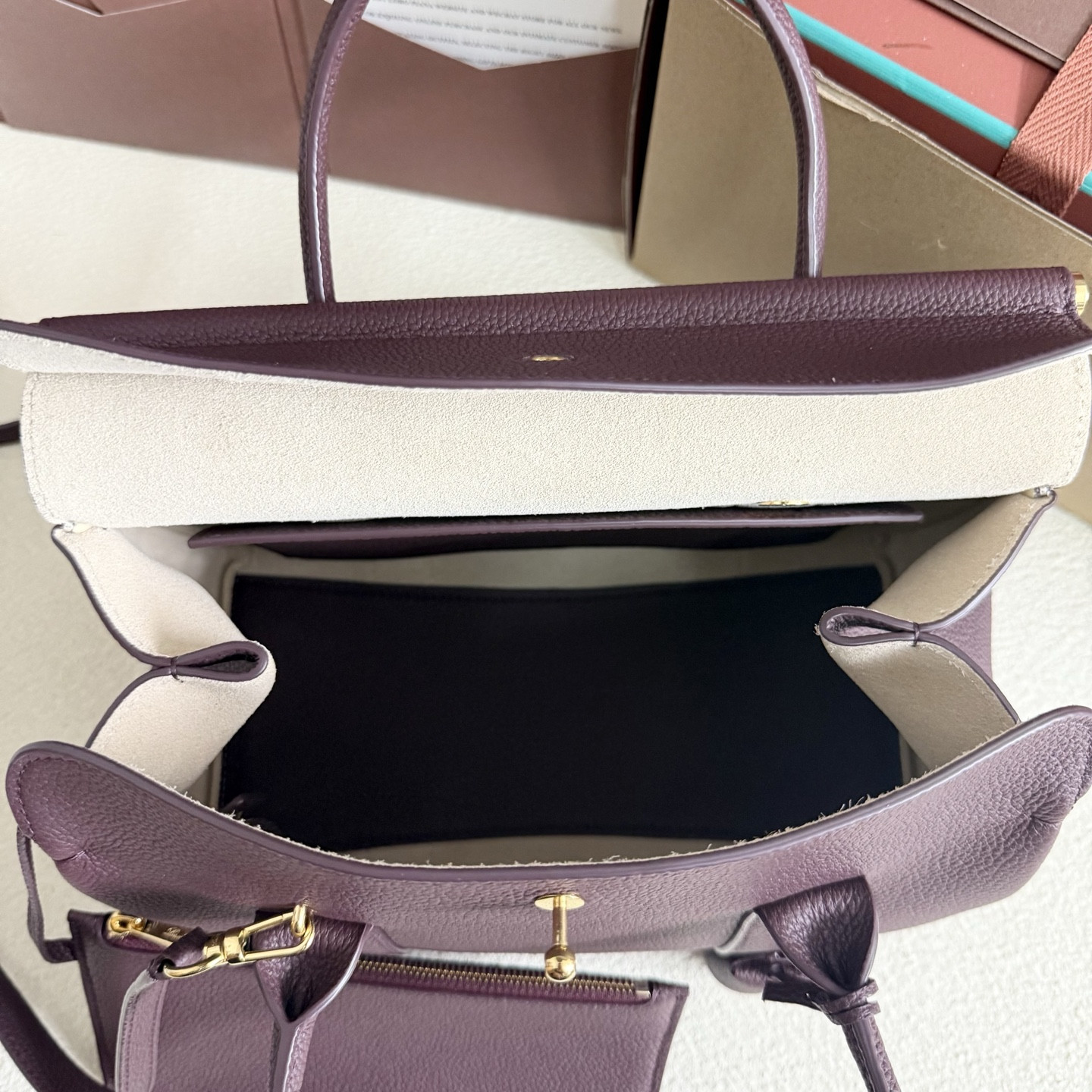 Loro Piana Loom L25 Calfskin 25x18x12.5cm