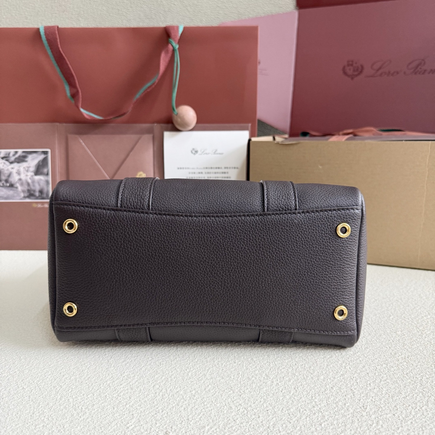 Loro Piana Loom L25 Calfskin 25x18x12.5cm