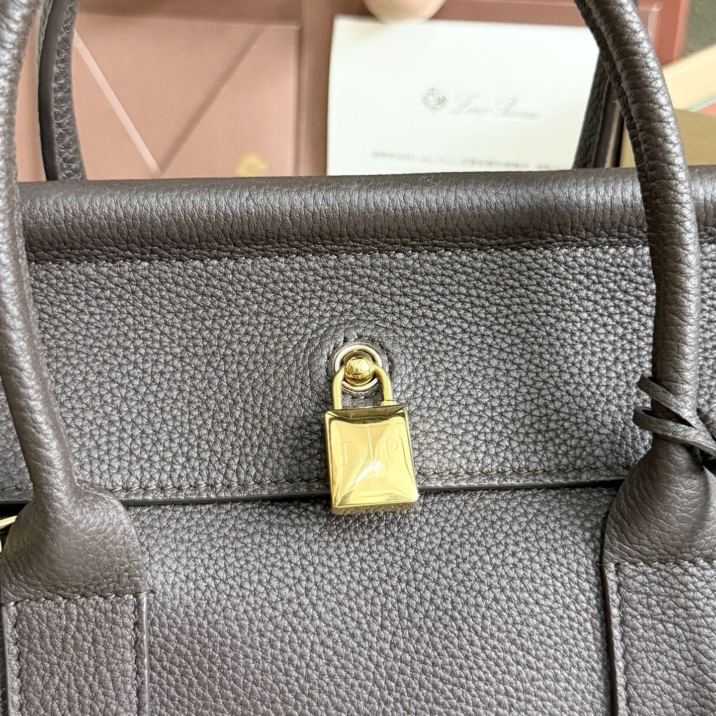 Loro Piana Loom L25 Calfskin 25x18x12.5cm