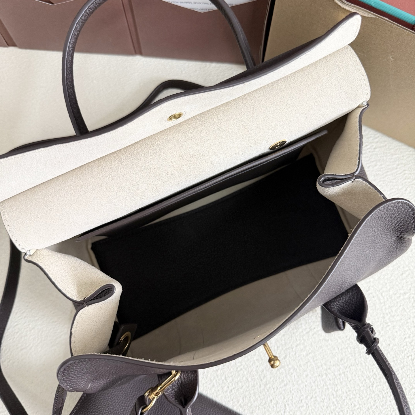 Loro Piana Loom L25 Calfskin 25x18x12.5cm