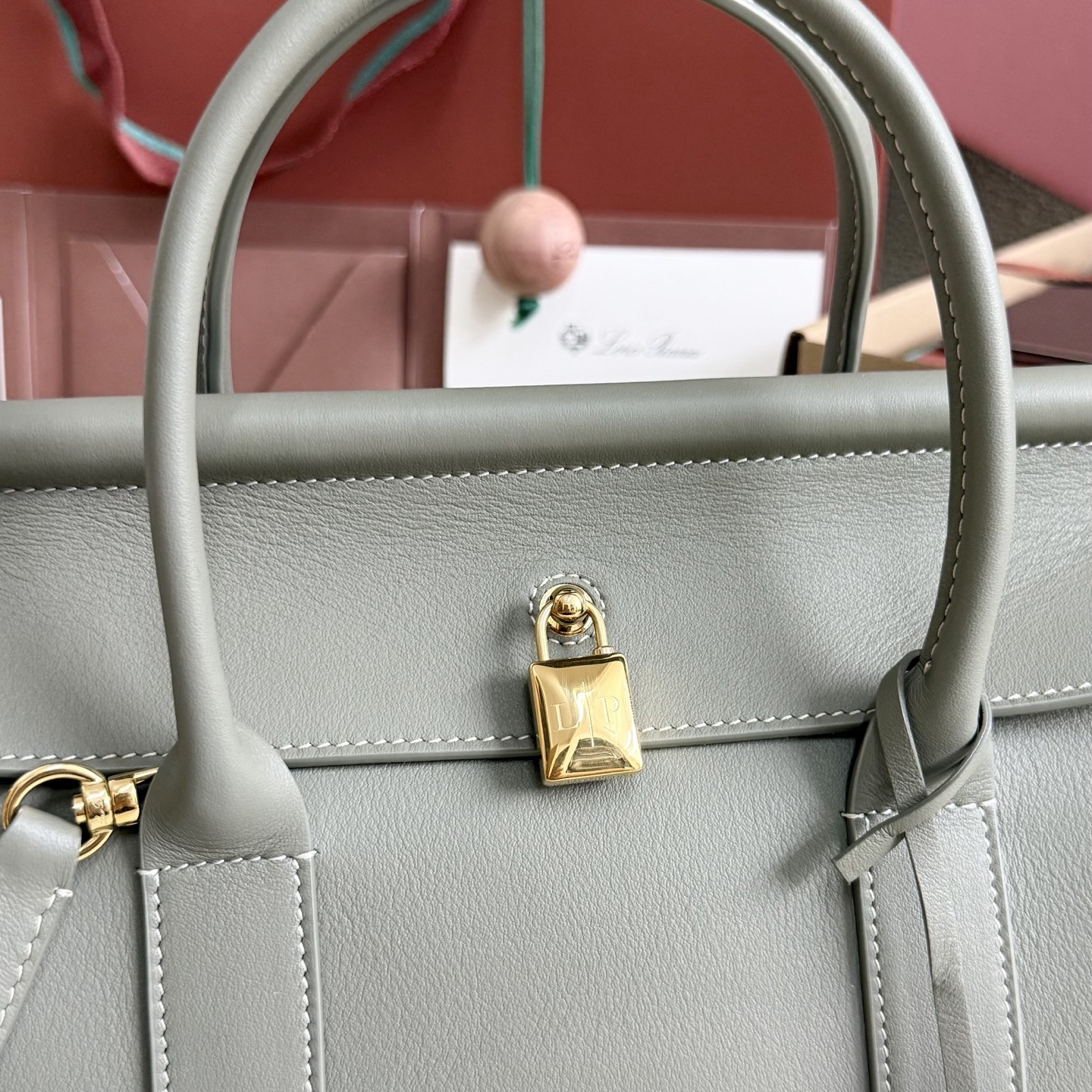 Loro Piana Loom L25 Calfskin 25x18x12.5cm