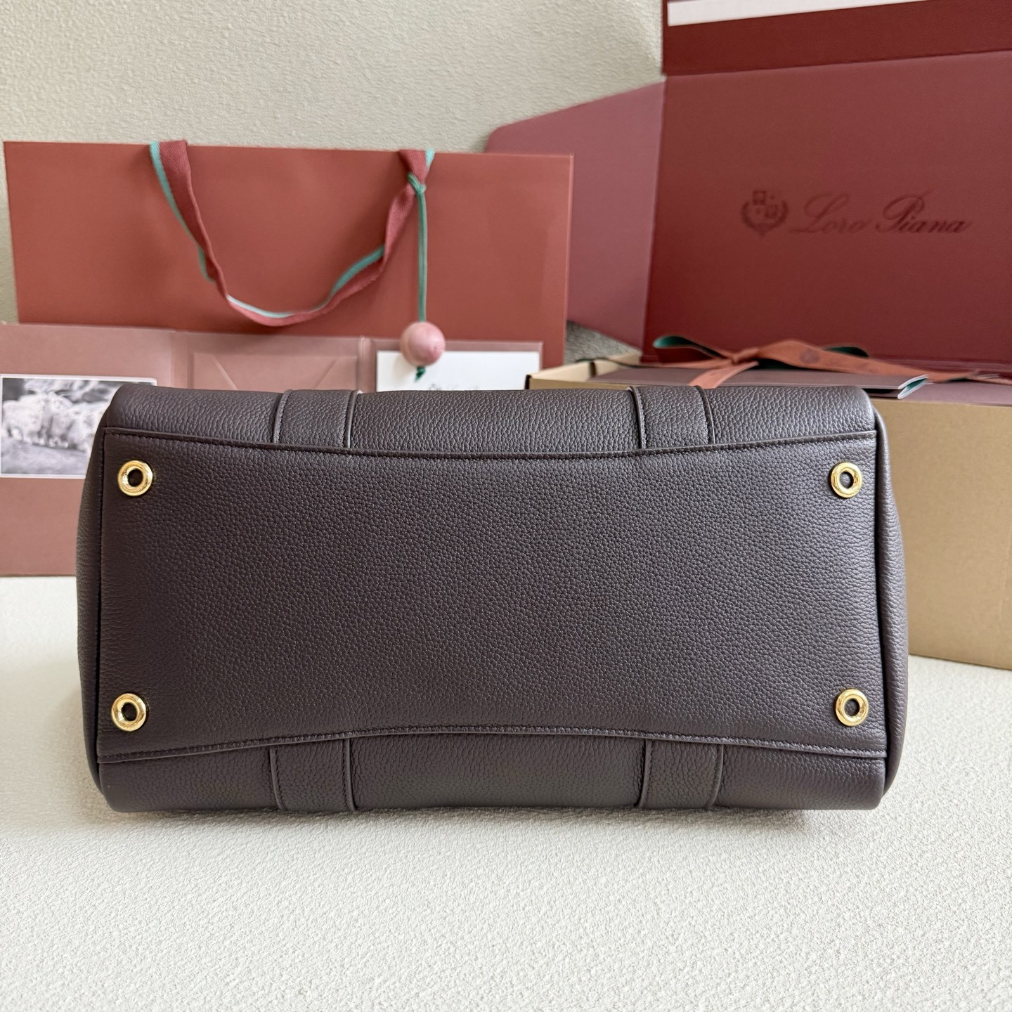 Loro Piana Loom L32 Calfskin 33x23x18cm