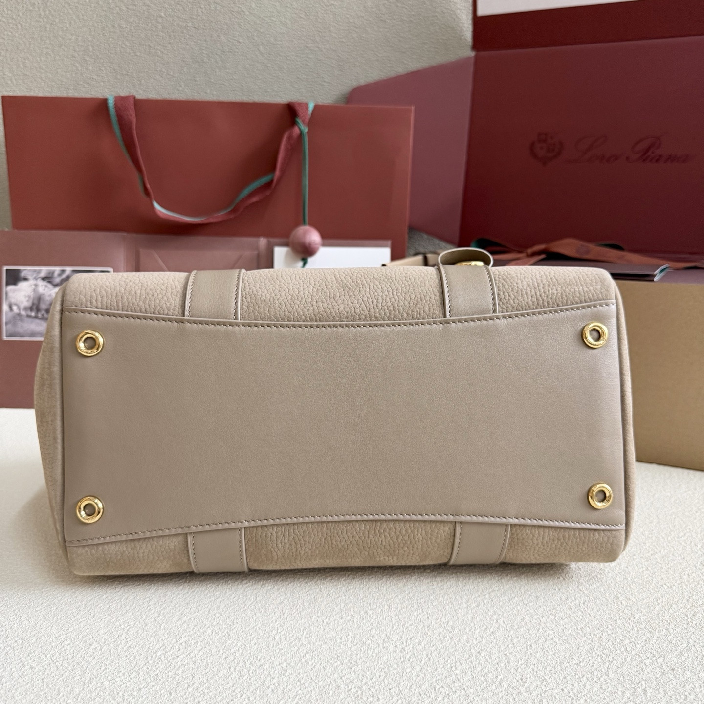 Loro Piana Loom L32 Calfskin 33x23x18cm