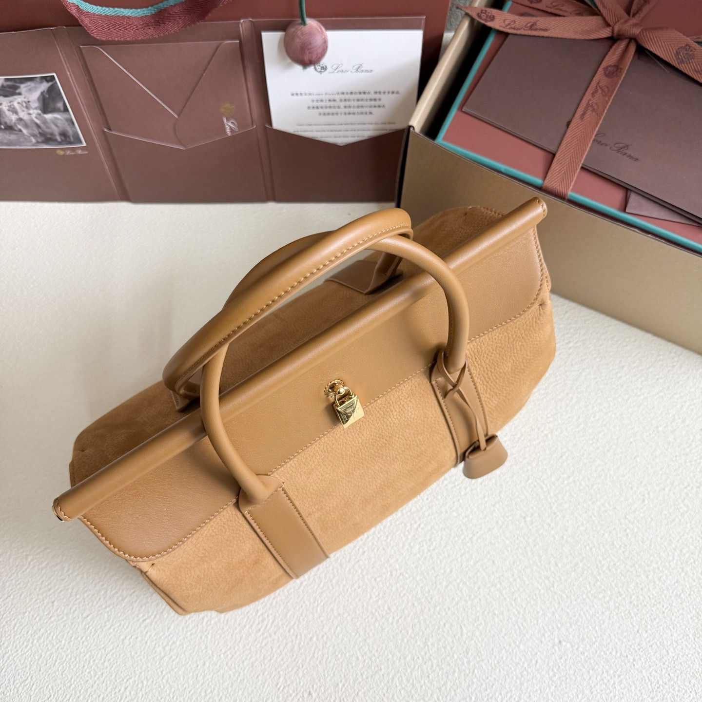 Loro Piana Loom L32 Calfskin 33x23x18cm