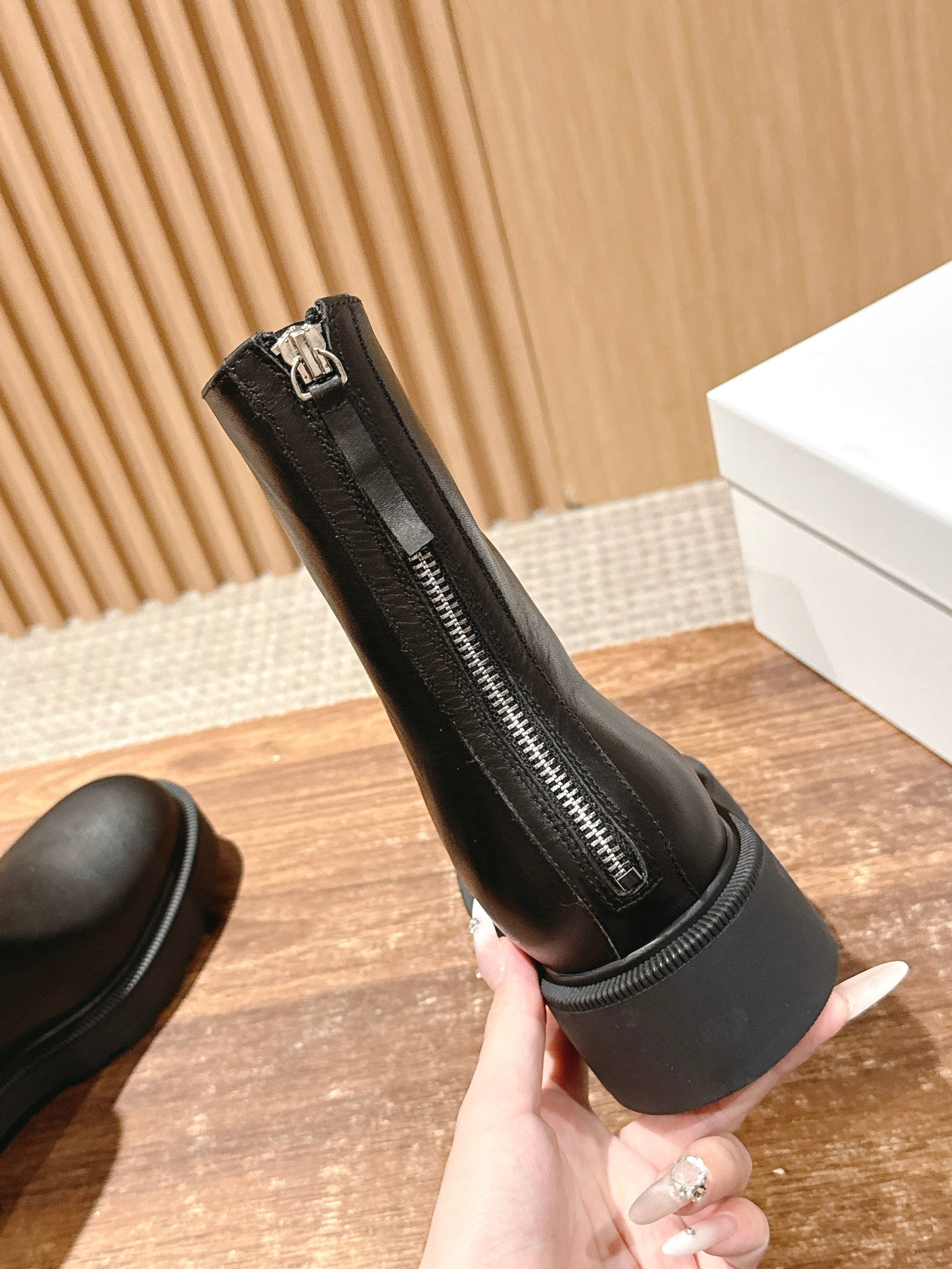 UA The Row Nobilis Fast Boot in Leather