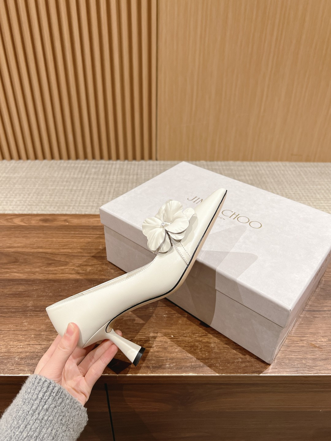 UA Jimmy Choo ROSALIA FLOWERS Pumps 6.5cm