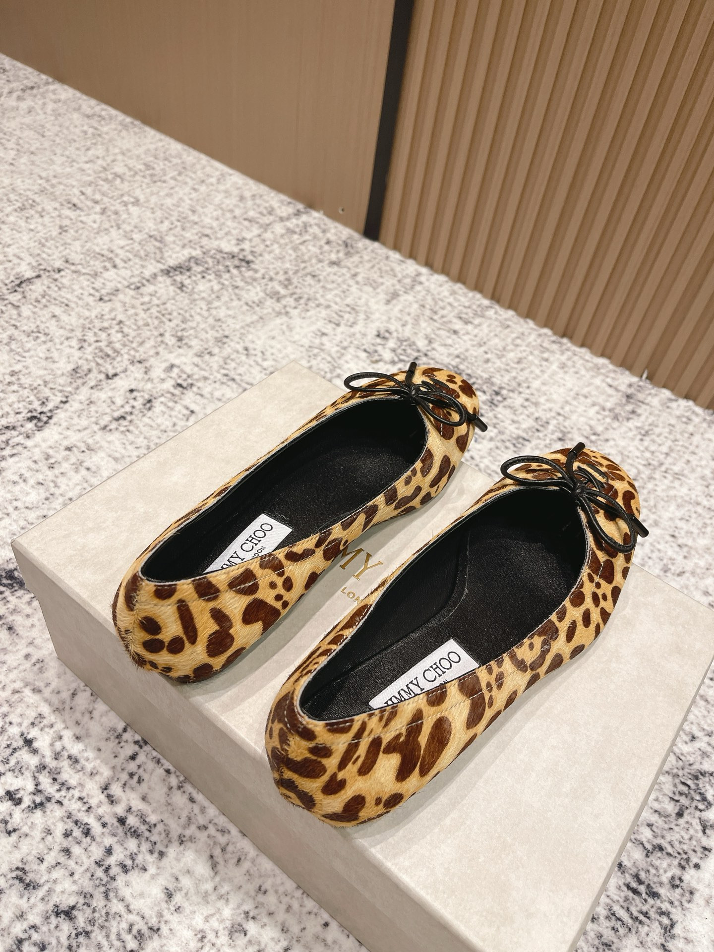 UA Jimmy Choo Scarlett Ballerina Flats