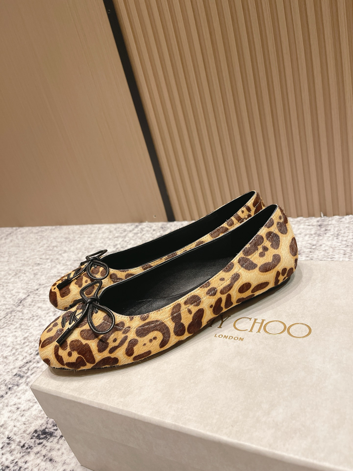 UA Jimmy Choo Scarlett Ballerina Flats