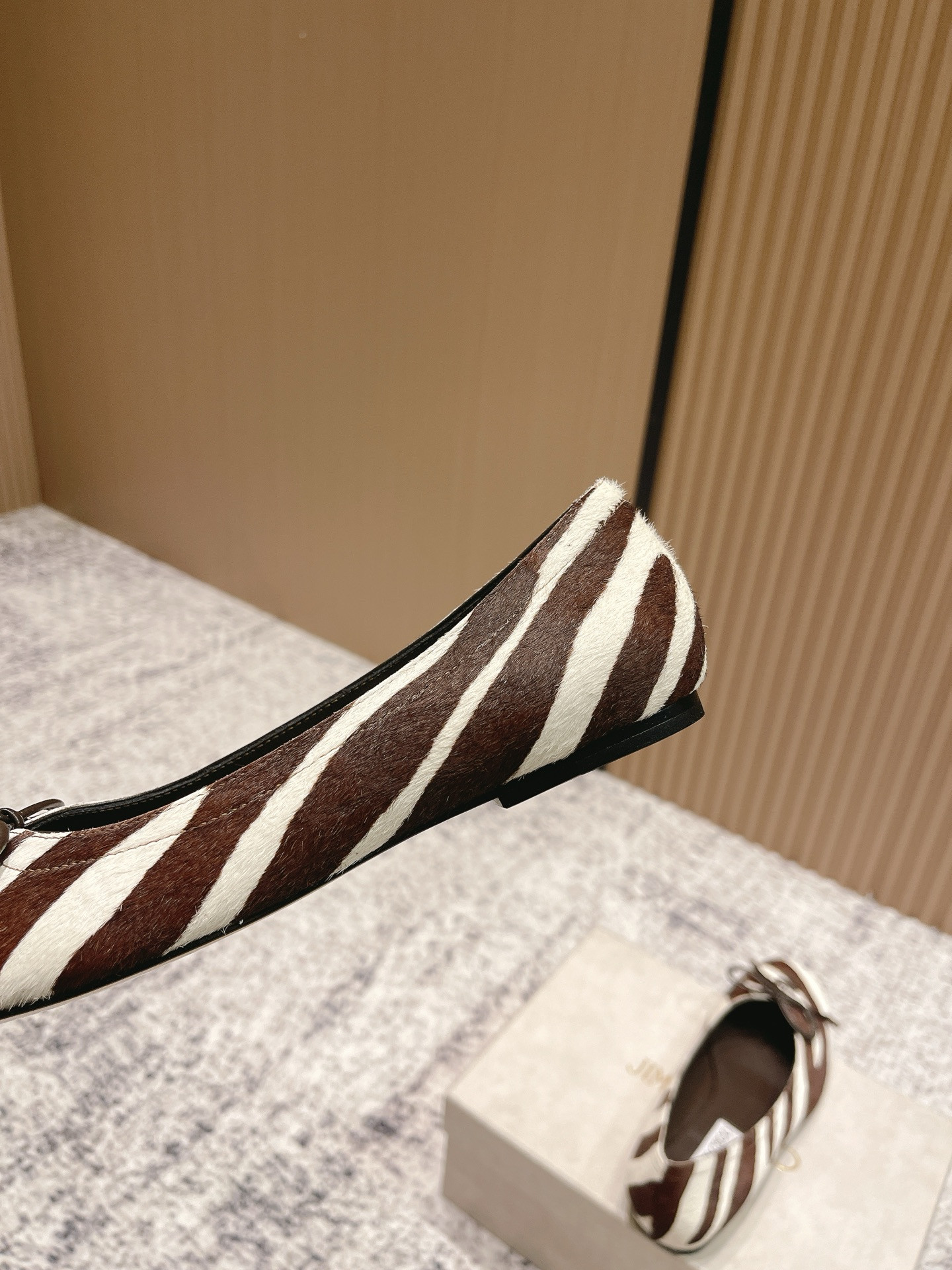 UA Jimmy Choo Scarlett Ballerina Flats