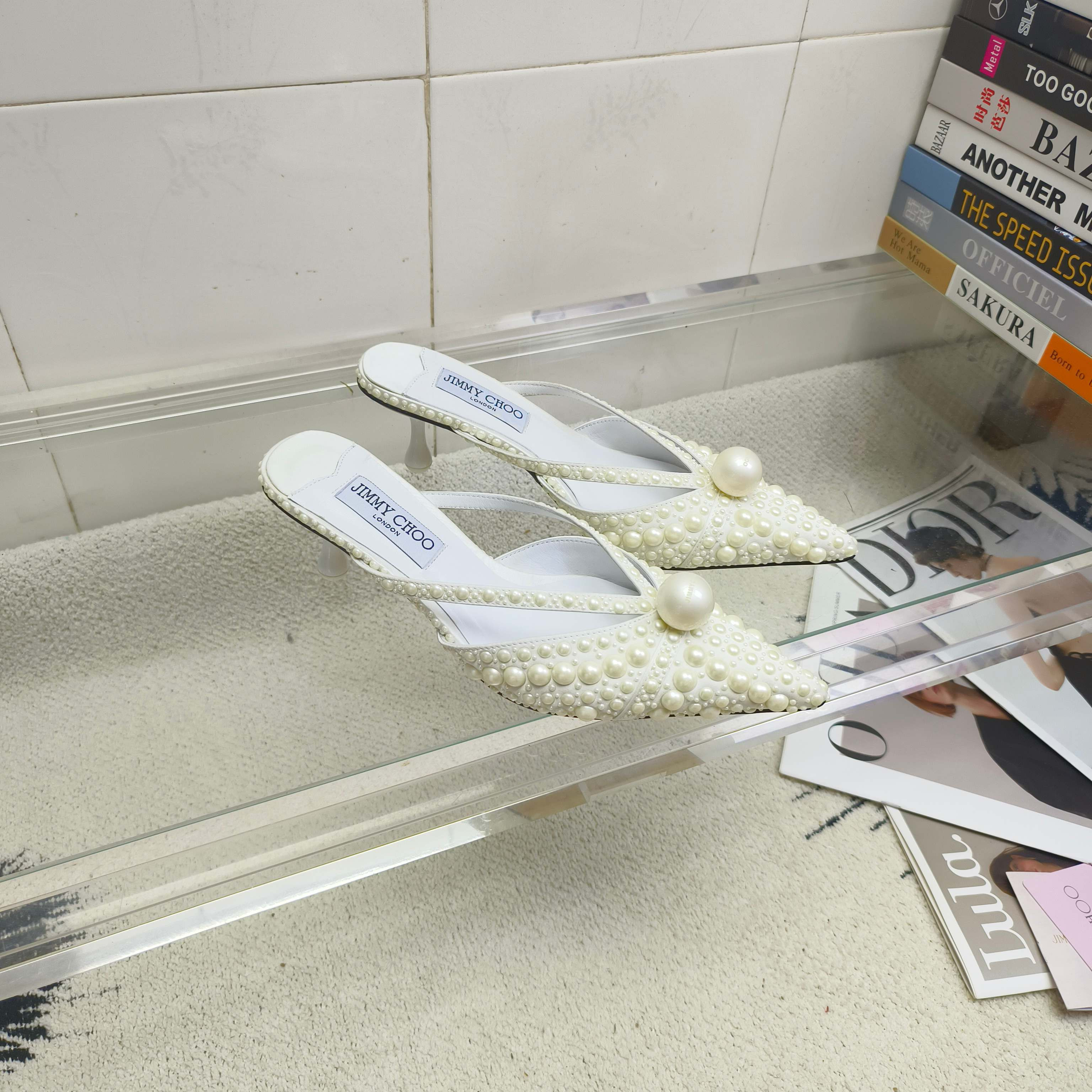 UA Jimmy Choo Sana Mule 5.5cm