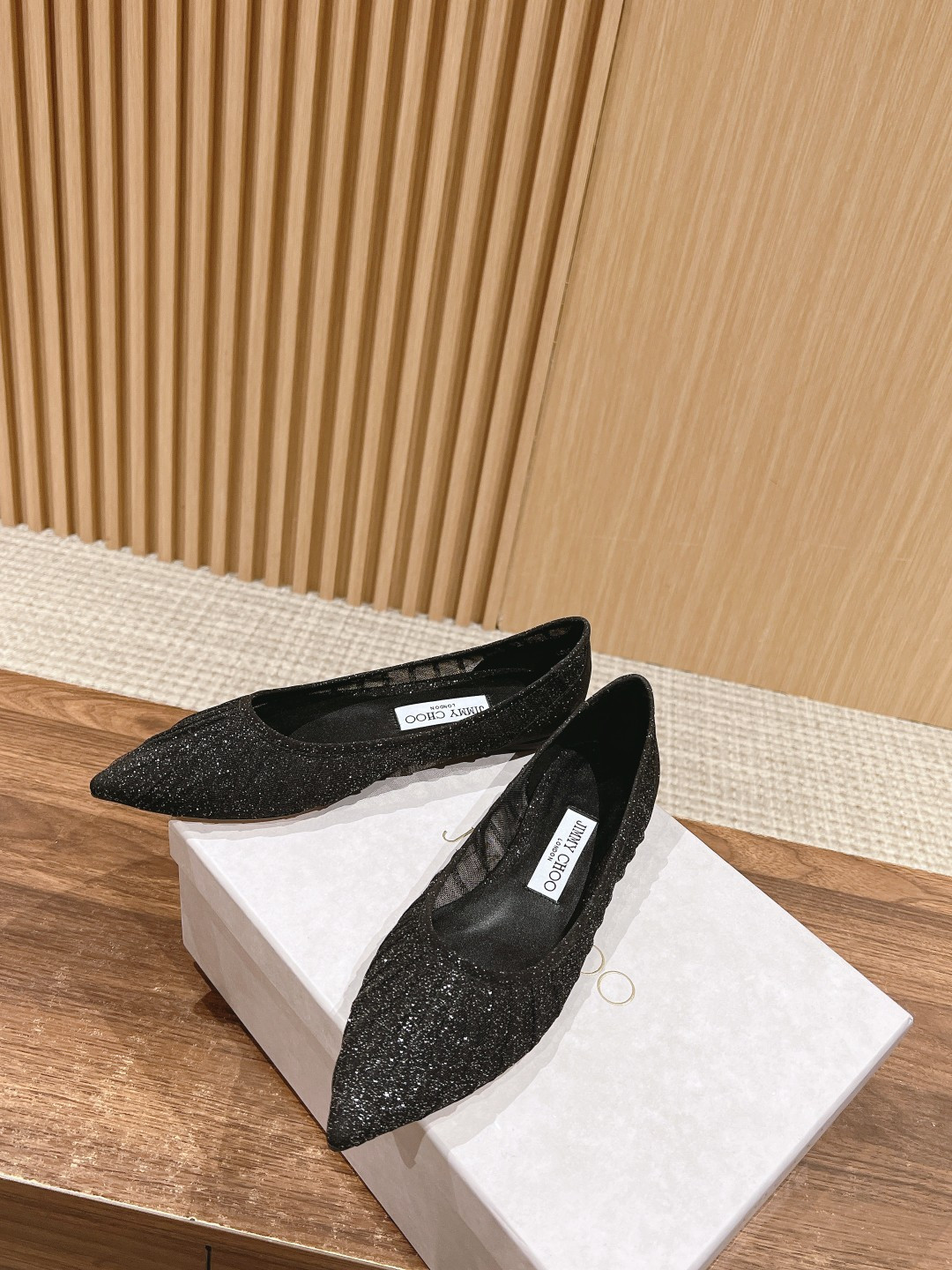 UA Jimmy Choo Flat Shoes