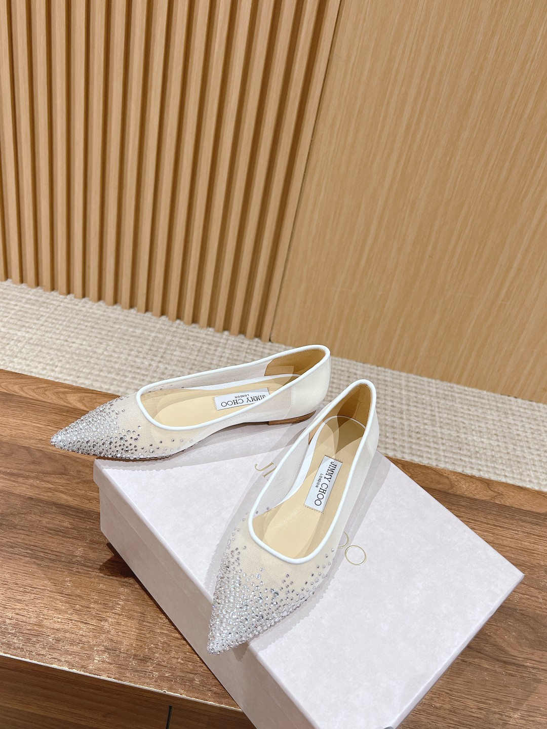 UA Jimmy Choo Flat Shoes