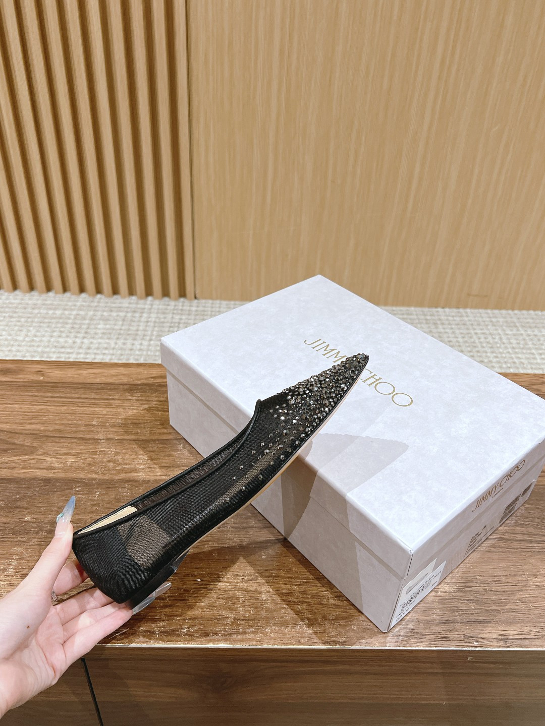 UA Jimmy Choo Flat Shoes