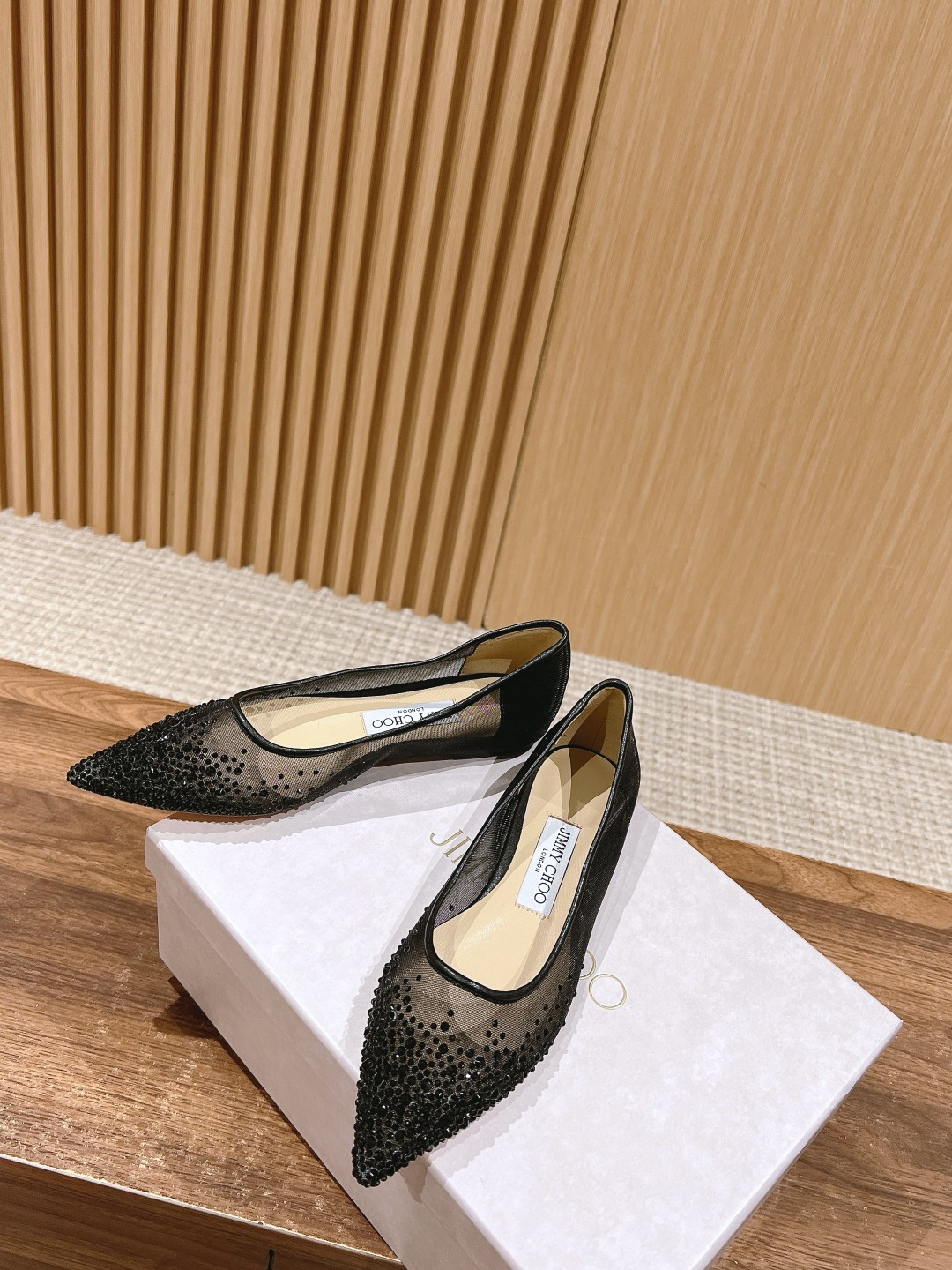 UA Jimmy Choo Flat Shoes