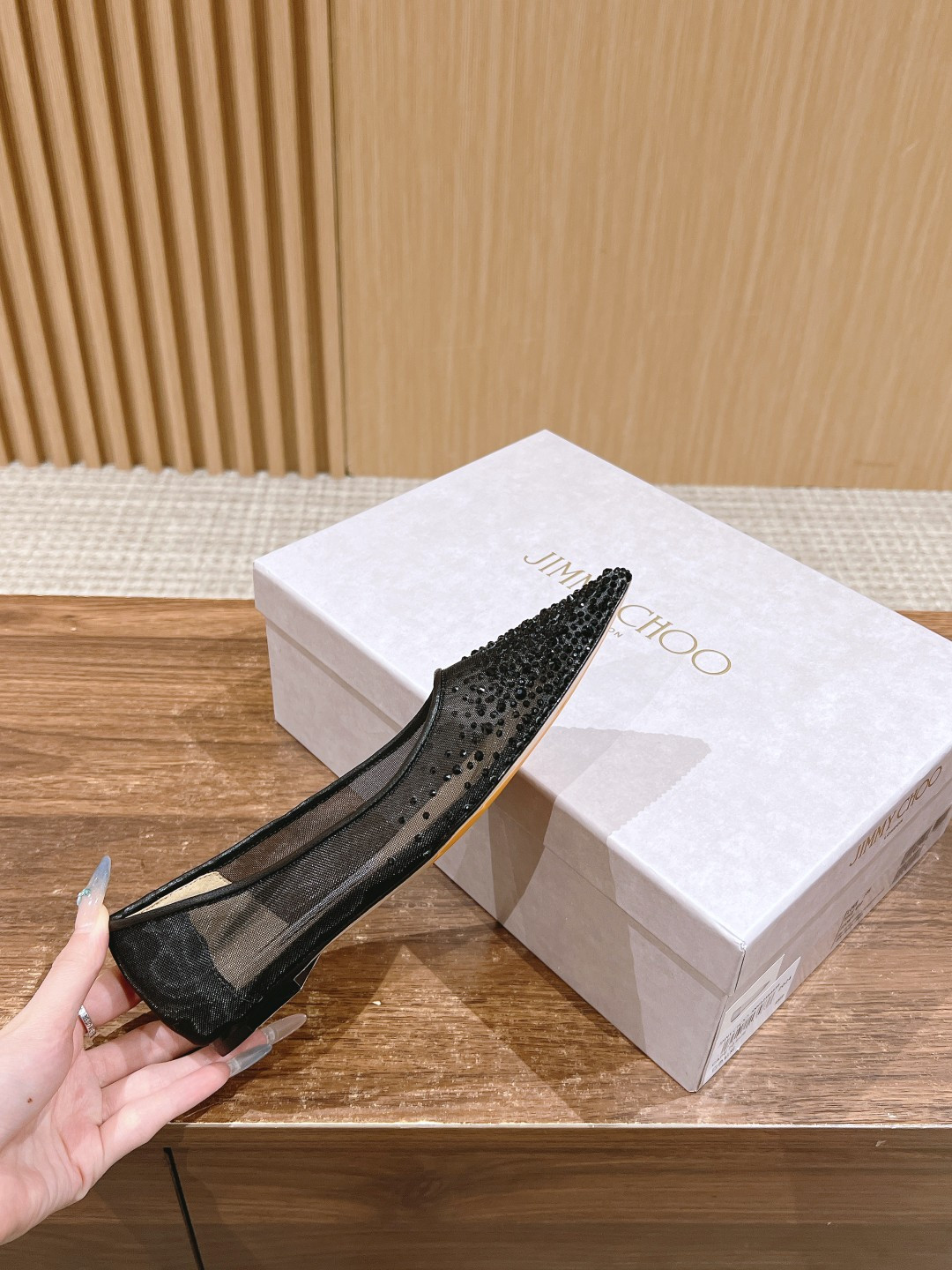 UA Jimmy Choo Flat Shoes