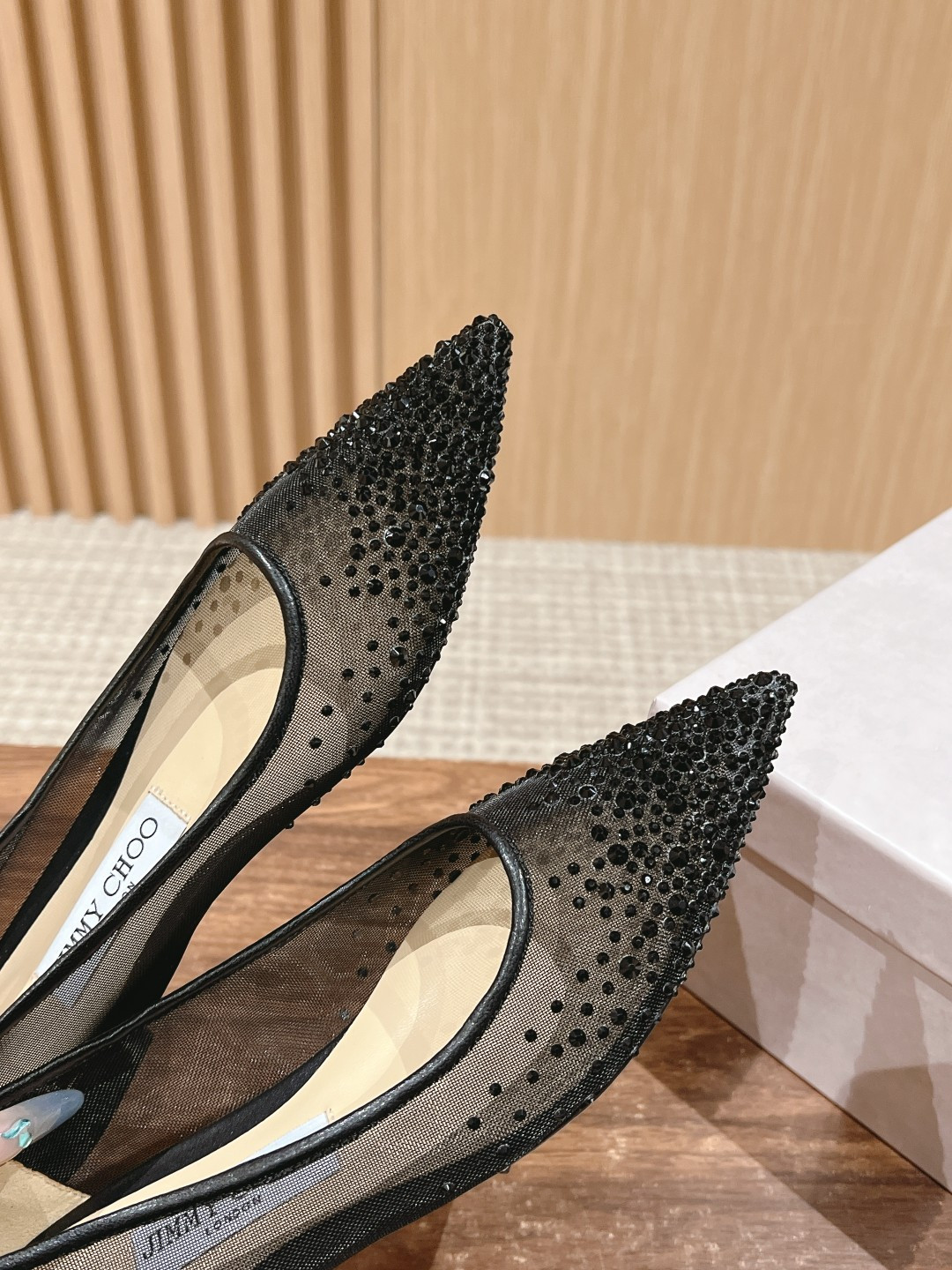 UA Jimmy Choo Flat Shoes