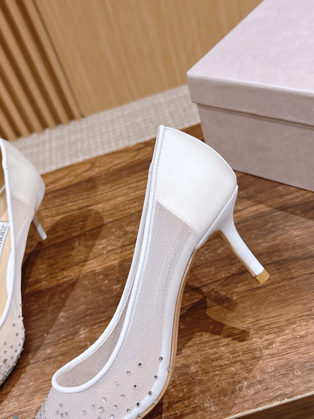 UA Jimmy Choo Pointed Pumps 6.5cm