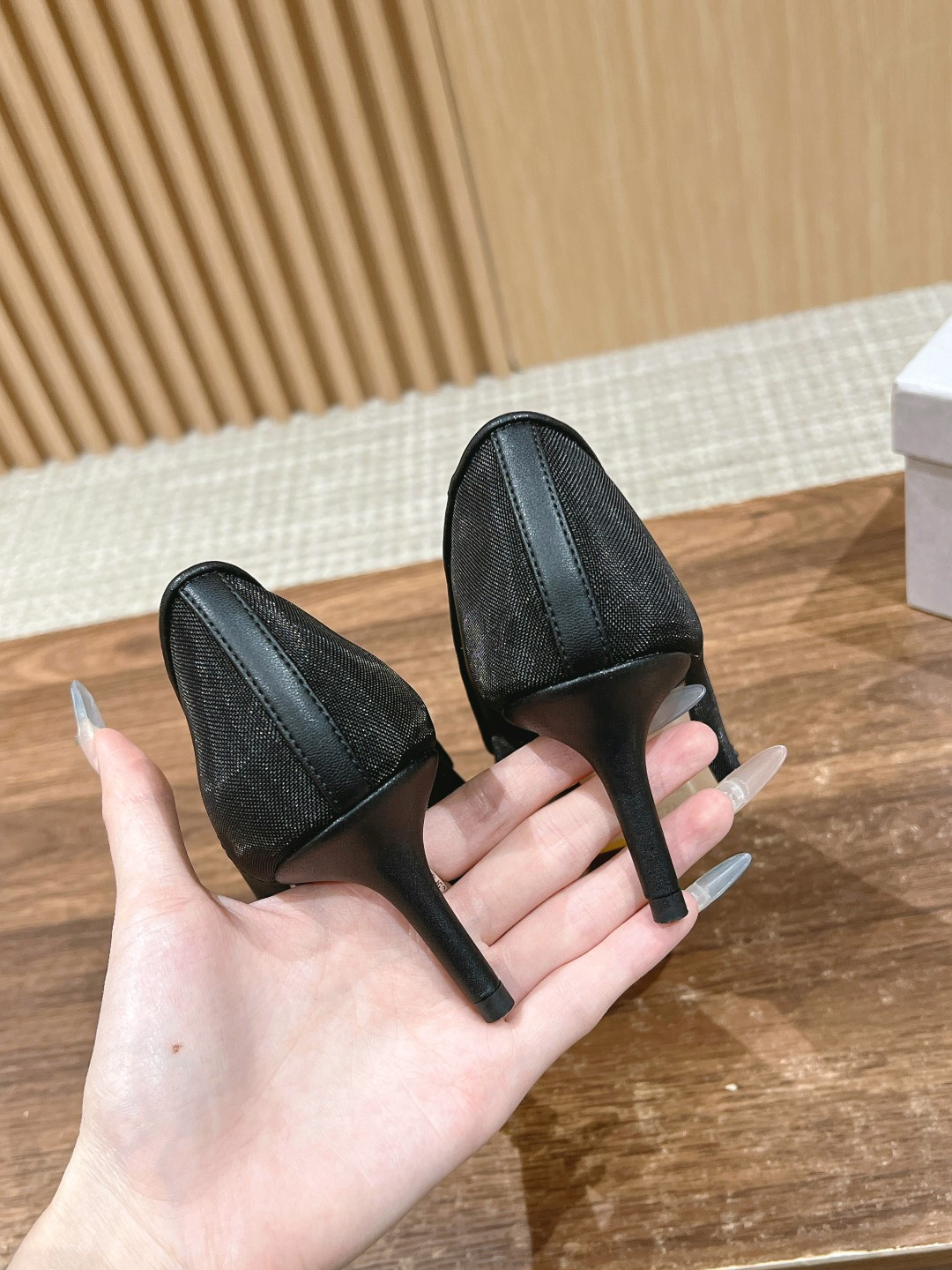 UA Jimmy Choo Pointed Pumps 6.5cm