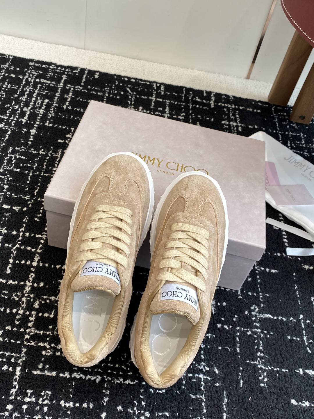 UA Jimmy Choo Diamond Light Maxi F Sneakers