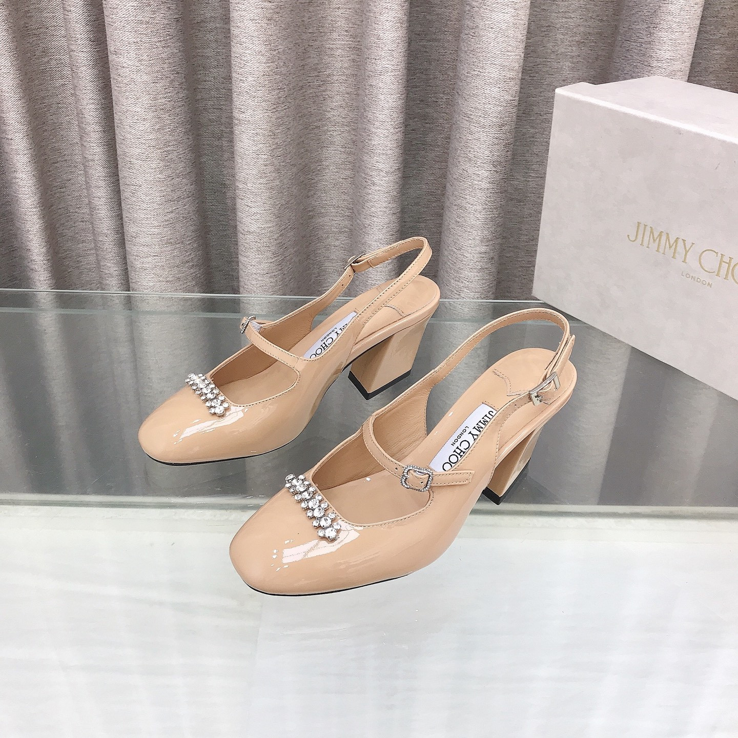 UA Jimmy Choo Belinda SlingBacks 7cm