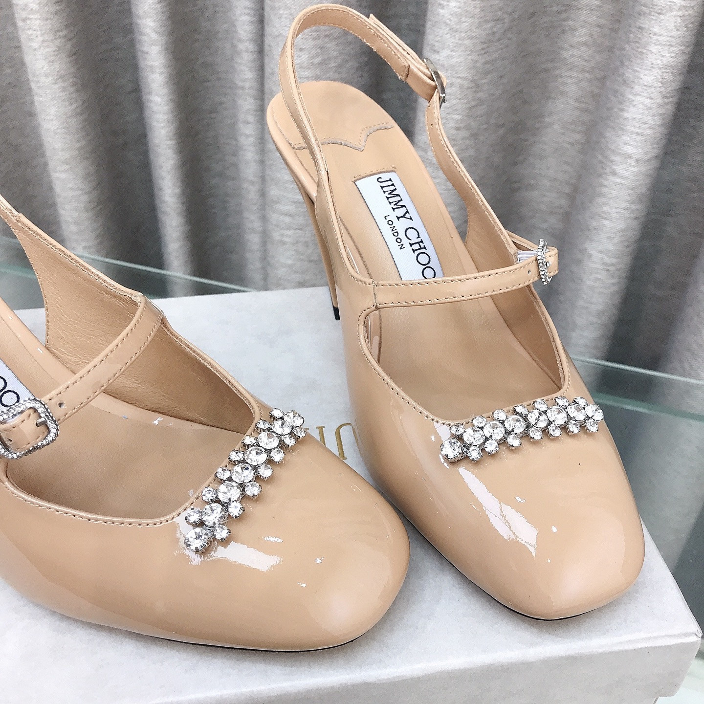 UA Jimmy Choo Belinda SlingBacks 7cm