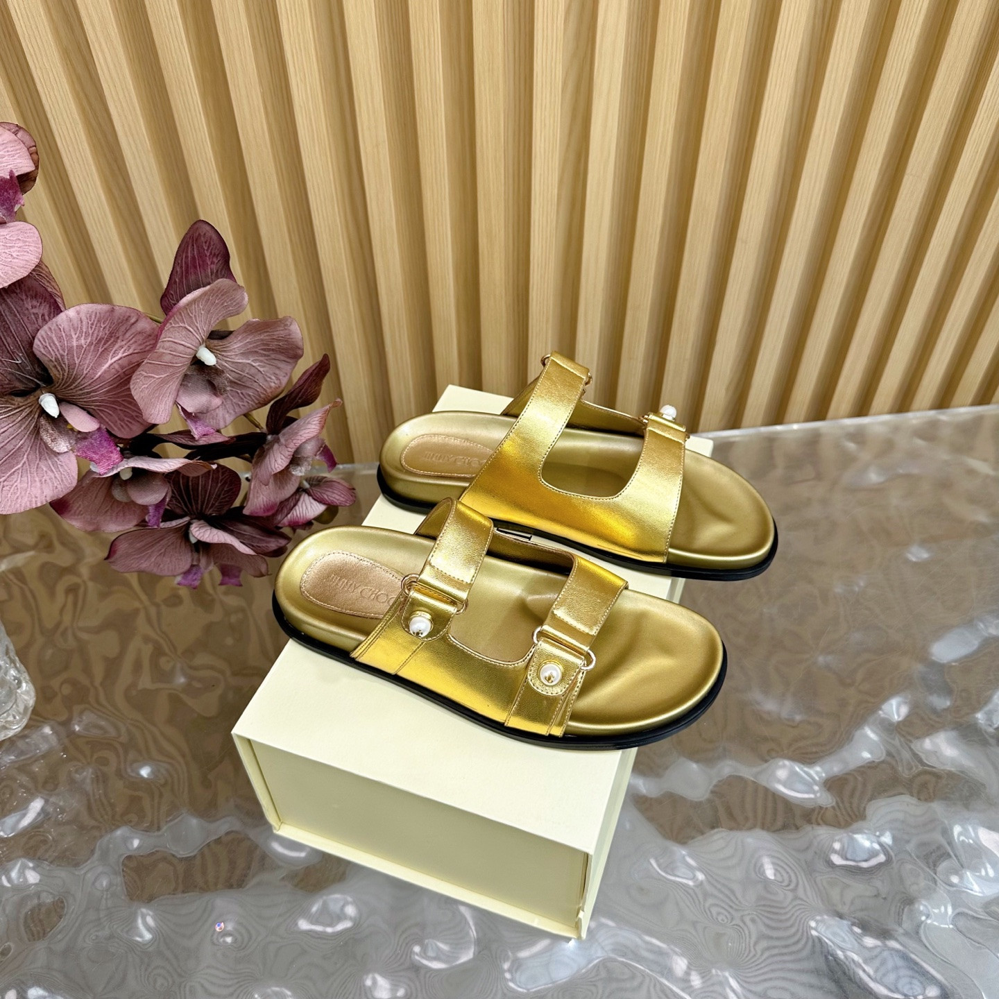 UA Jimmy Choo Slides