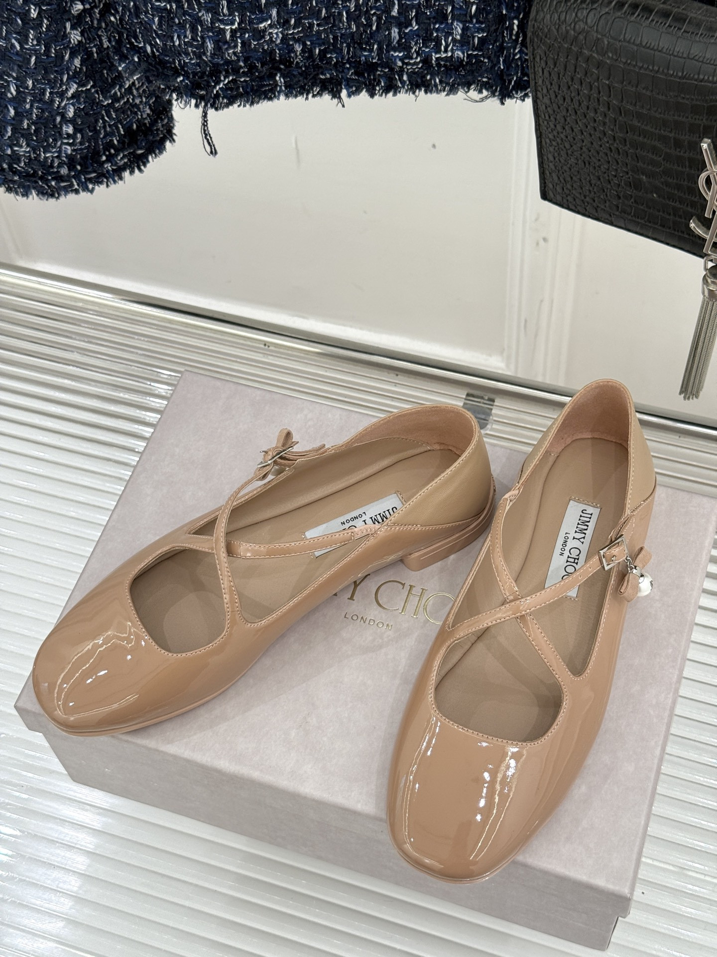 UA Jimmy Choo Eleri Ballet Flats