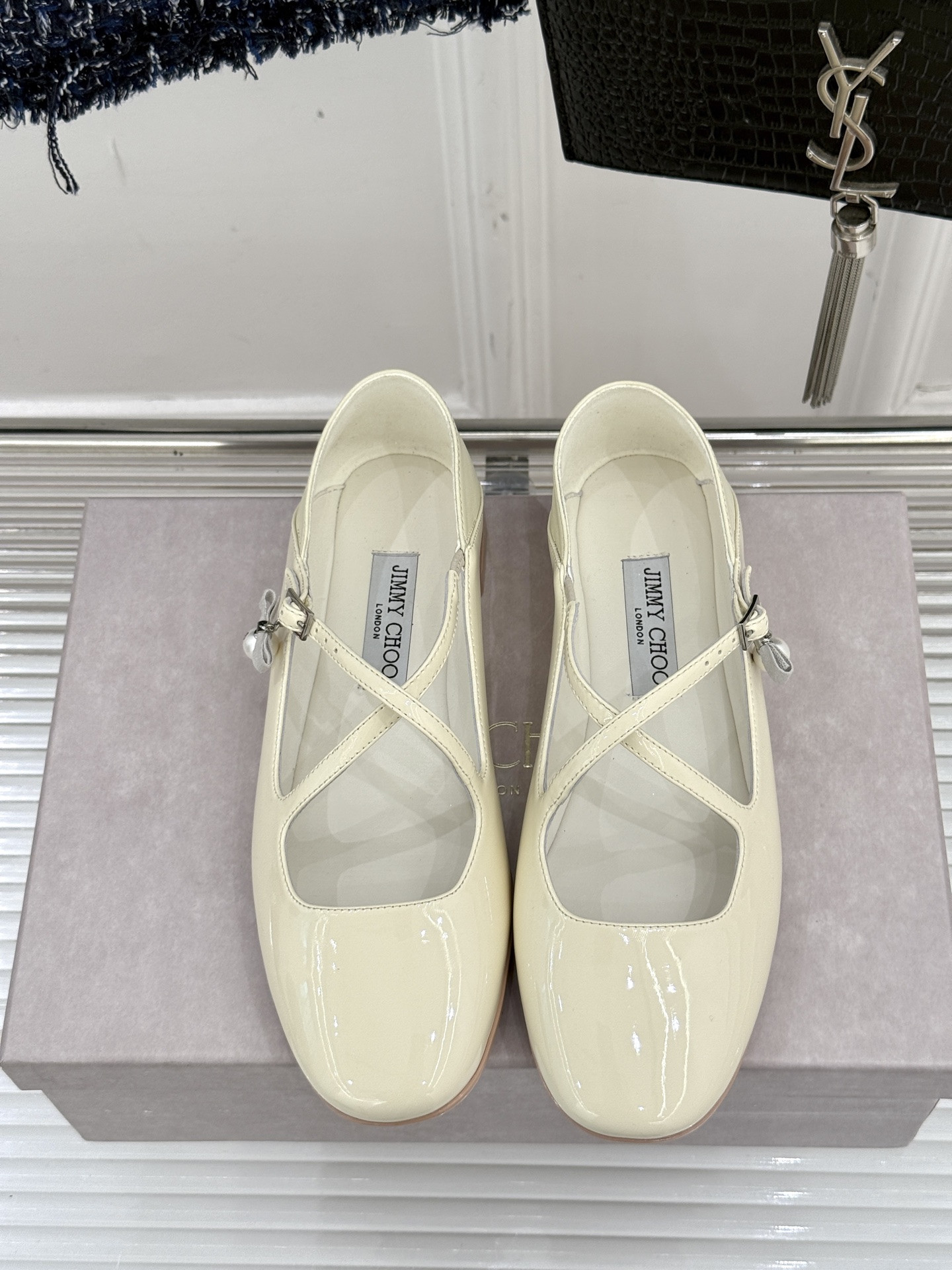 UA Jimmy Choo Eleri Ballet Flats