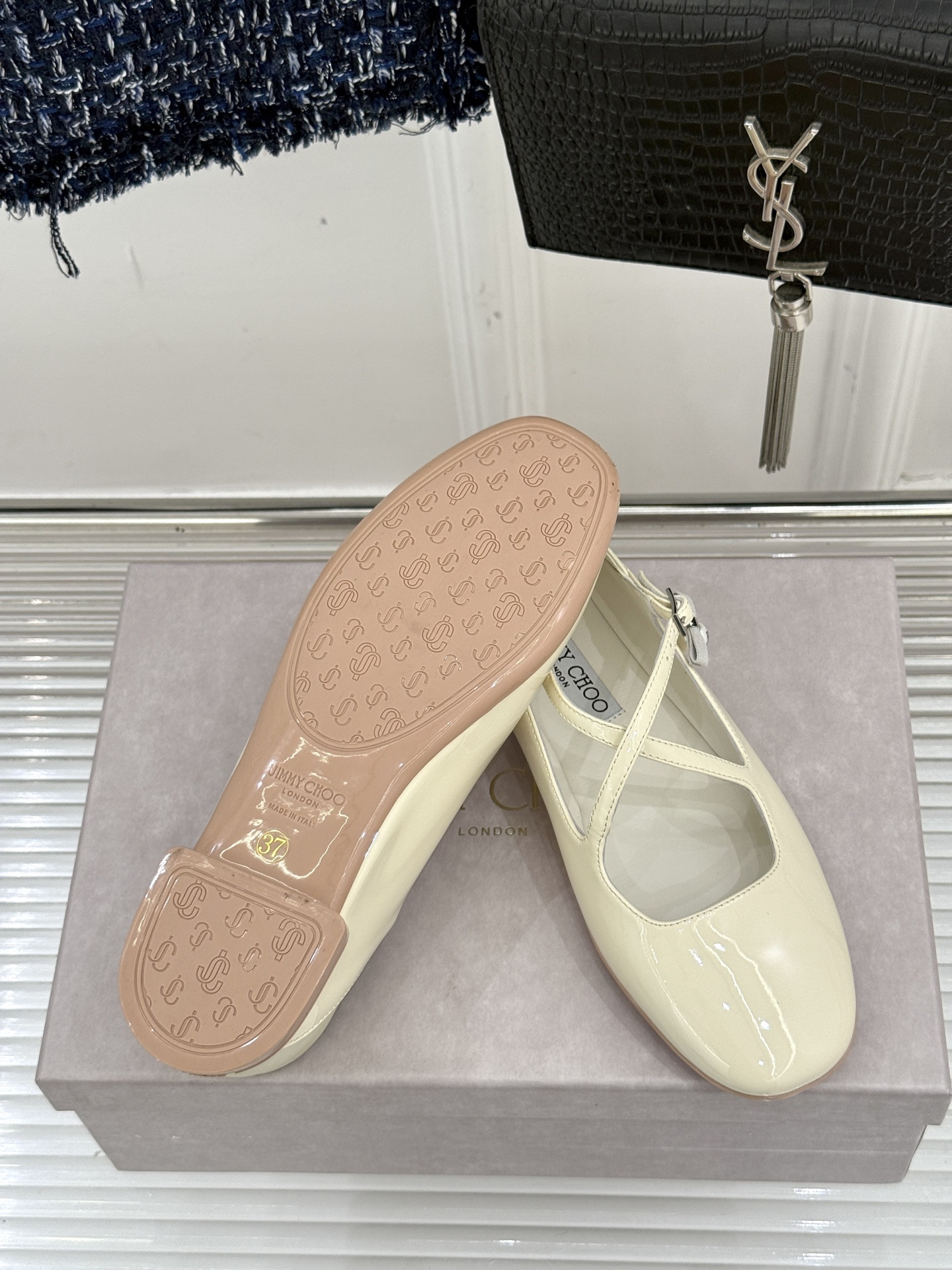 UA Jimmy Choo Eleri Ballet Flats