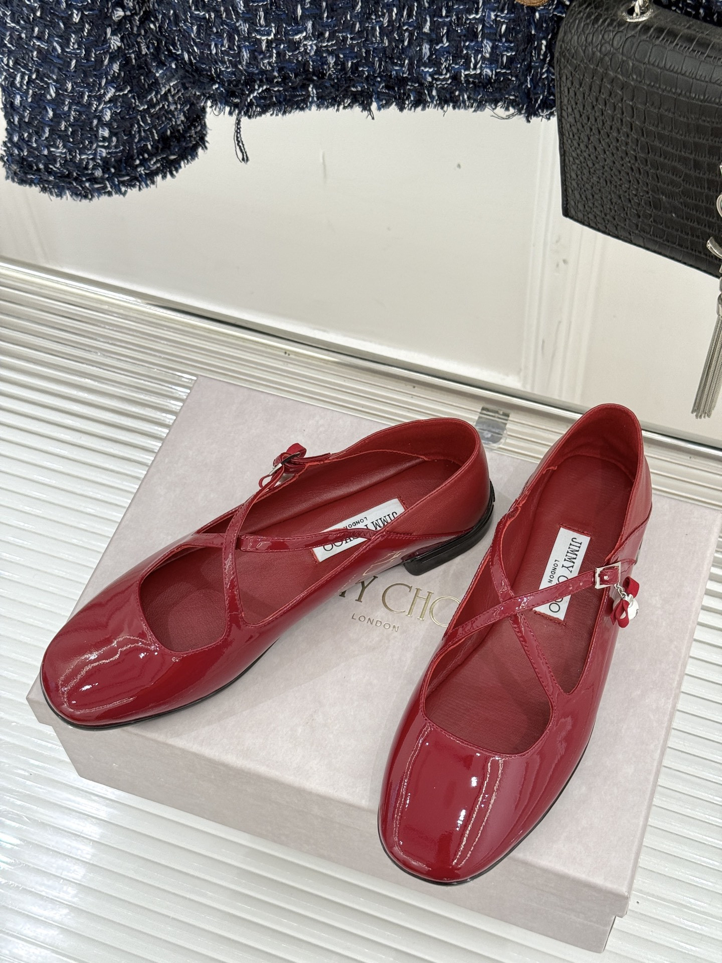 UA Jimmy Choo Eleri Ballet Flats