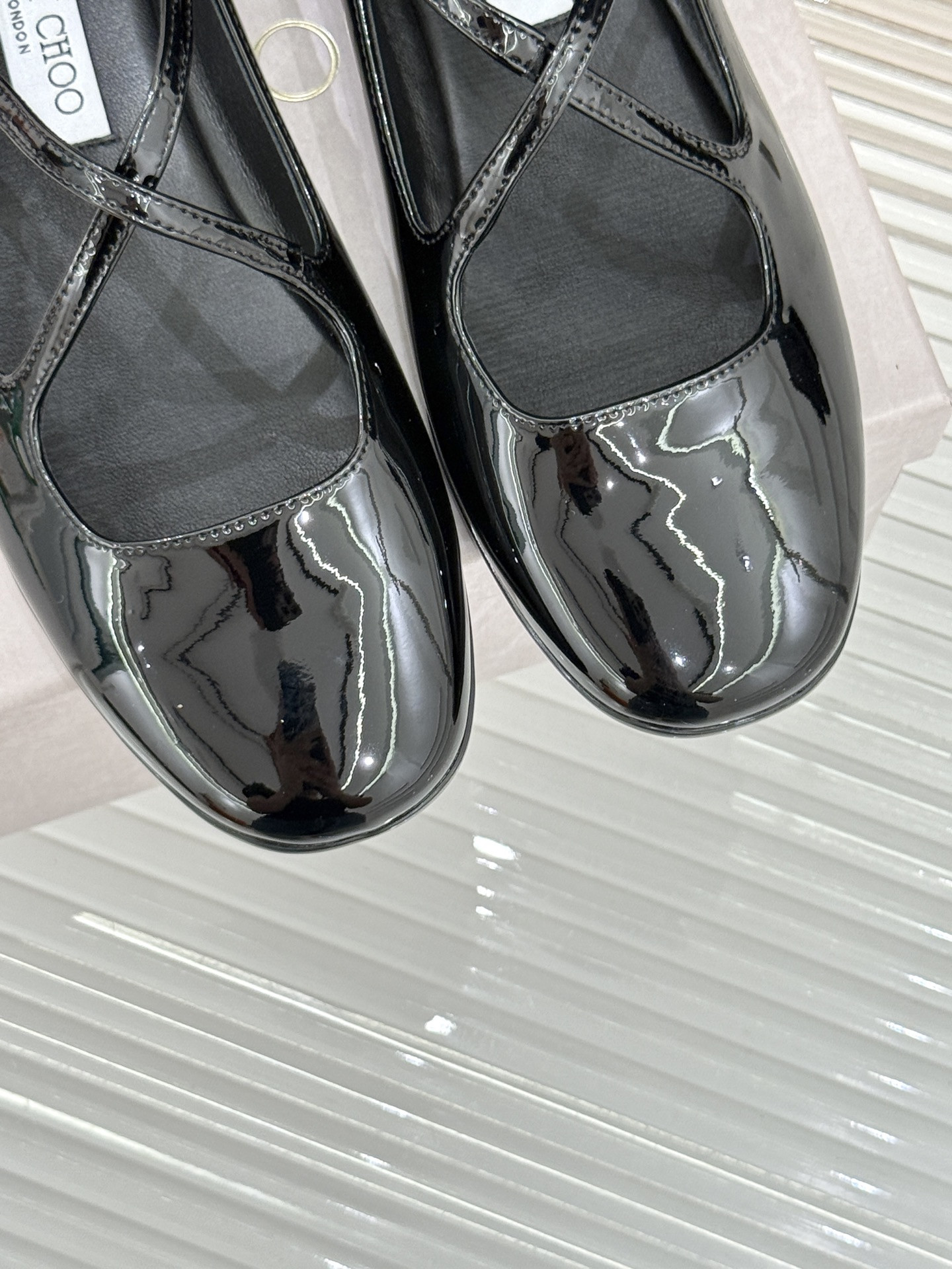 UA Jimmy Choo Eleri Ballet Flats