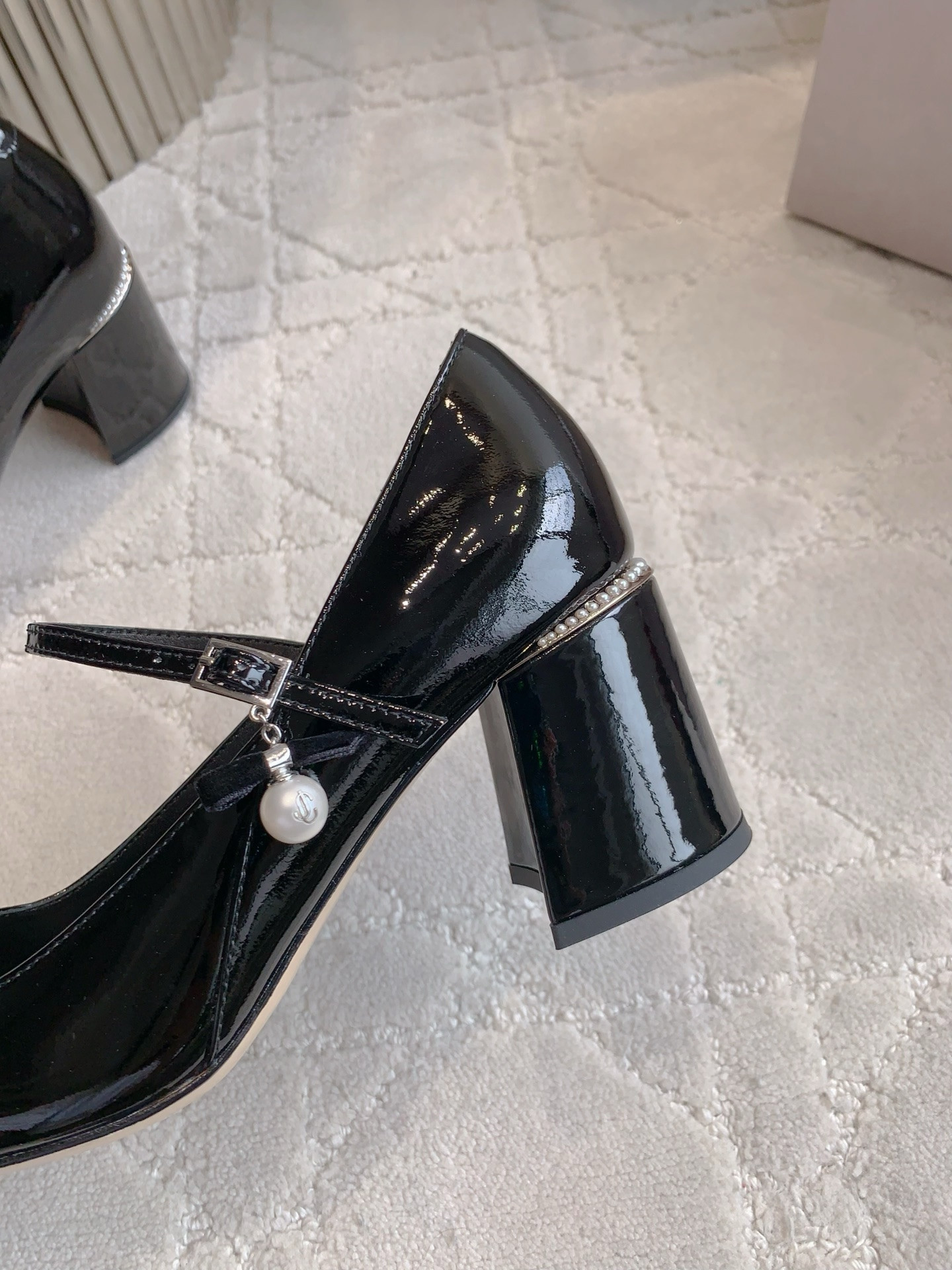 UA Jimmy Choo Wave Mary Jane 7cm