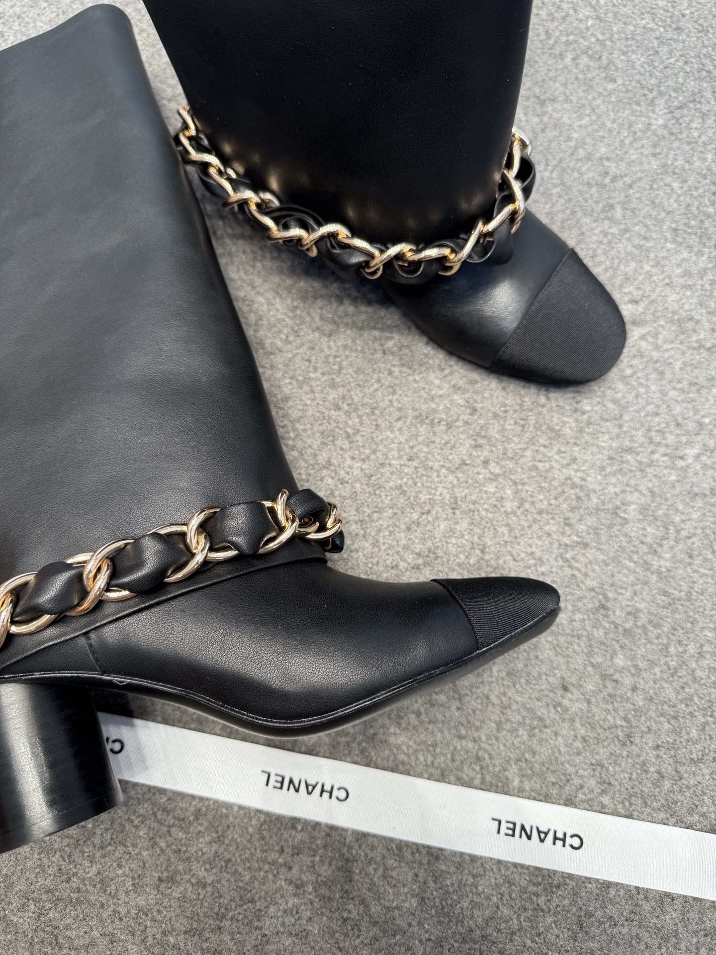 UA Chanel High Boots 5.5cm Heel