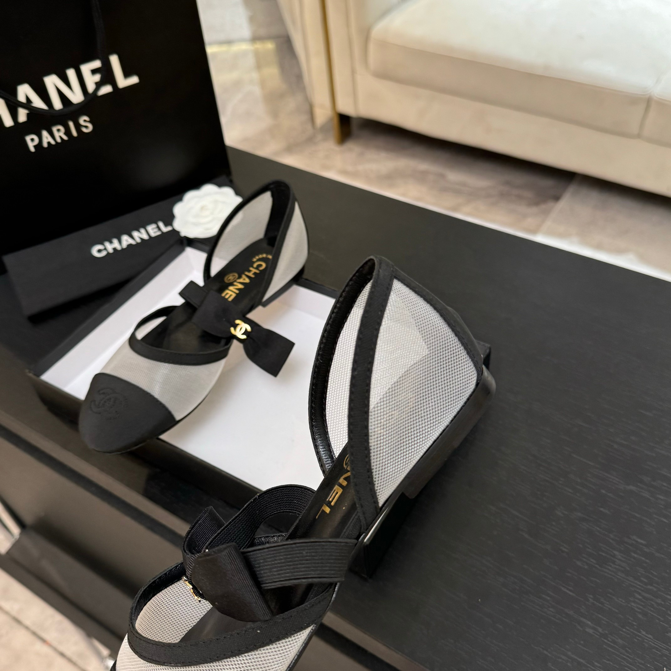 UA Chanel Mary Janes