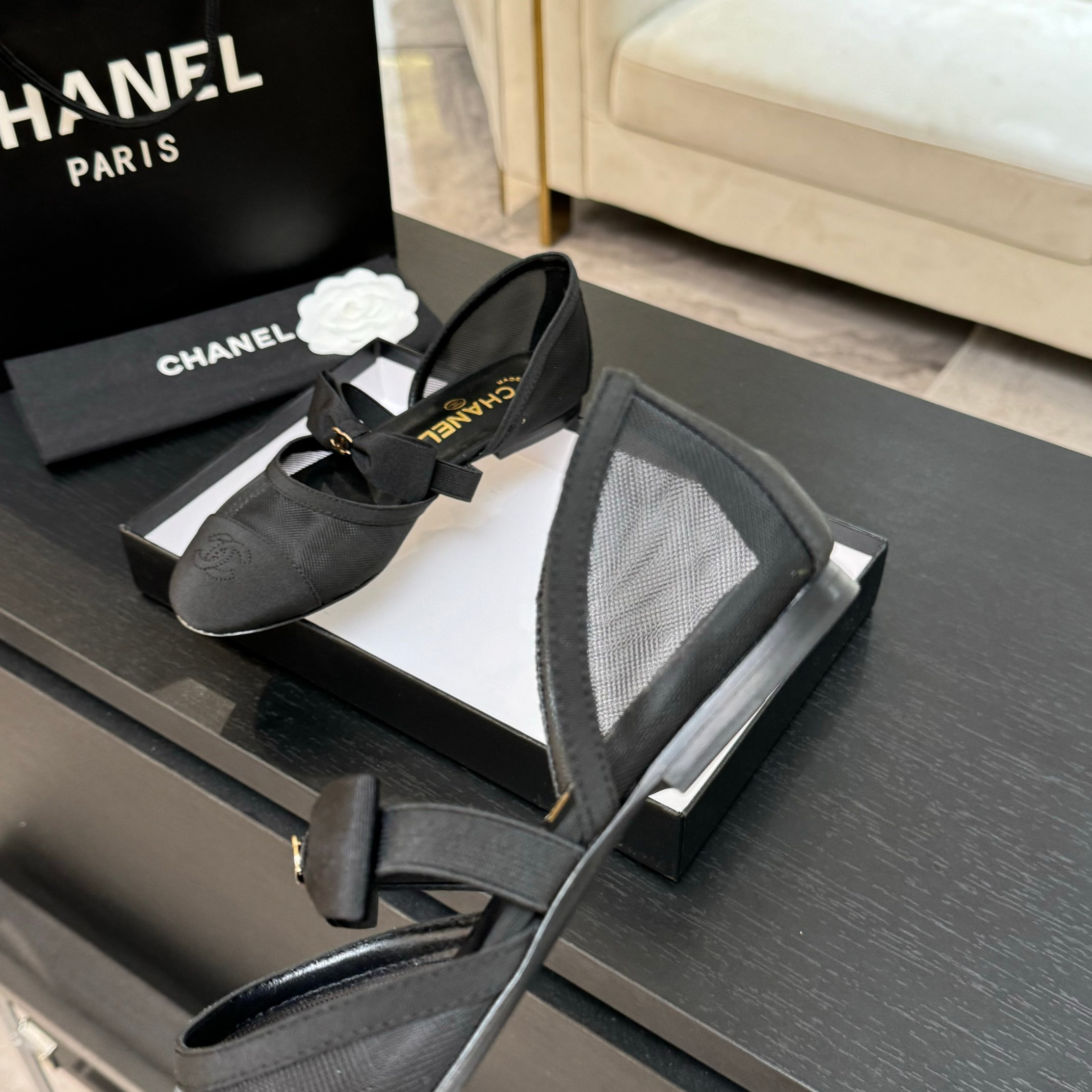 UA Chanel Mary Janes