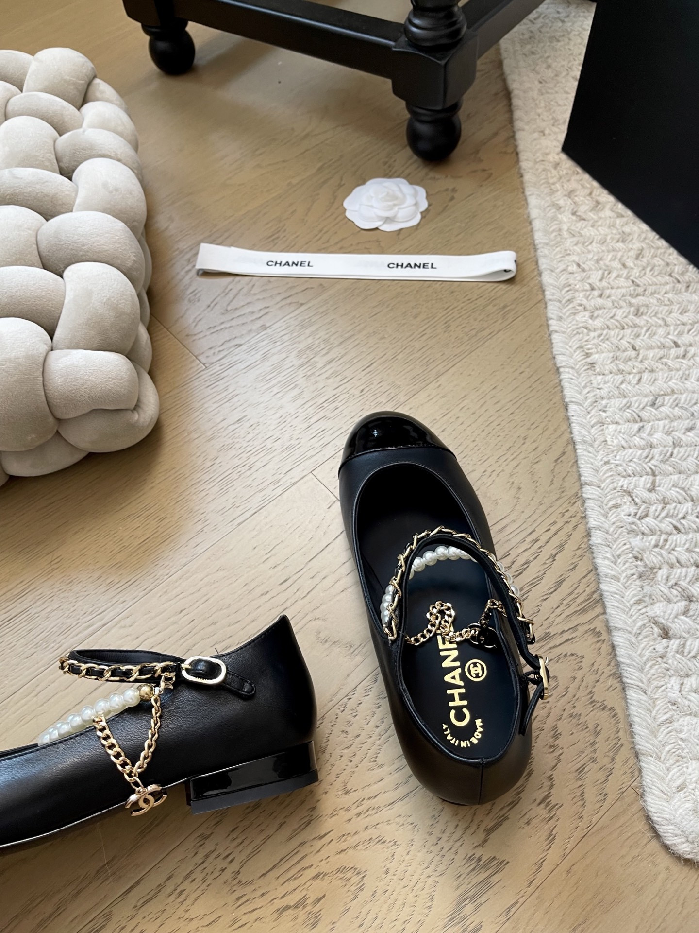 UA Chanel Mary Janes