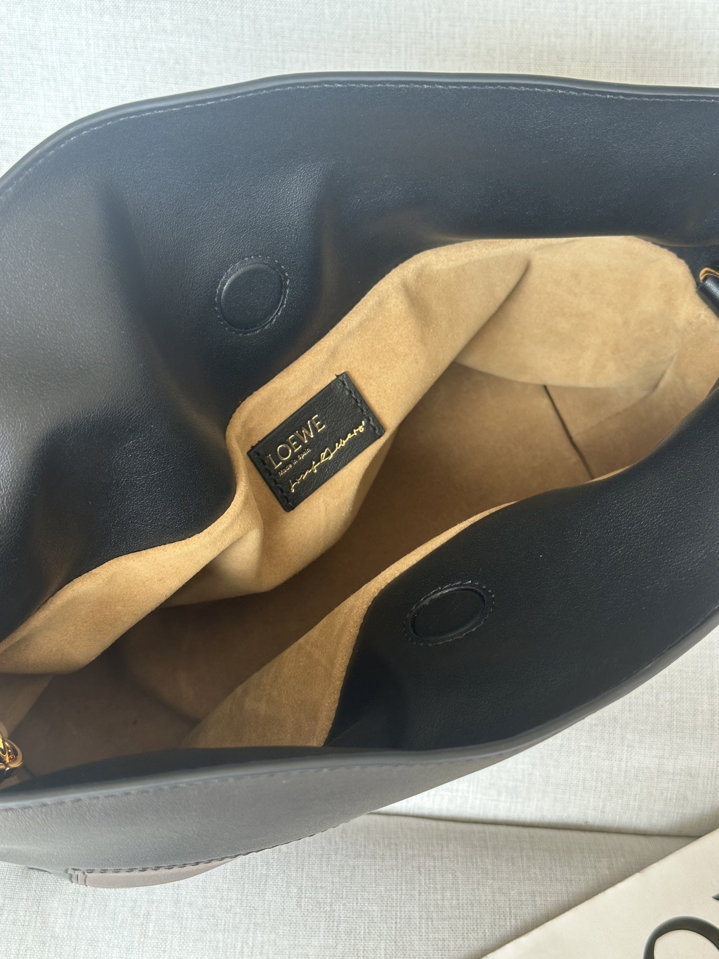 Loewe x Albers Medium Flamenco Clutch in Nappa Calfskin 24.5x30x10.5cm