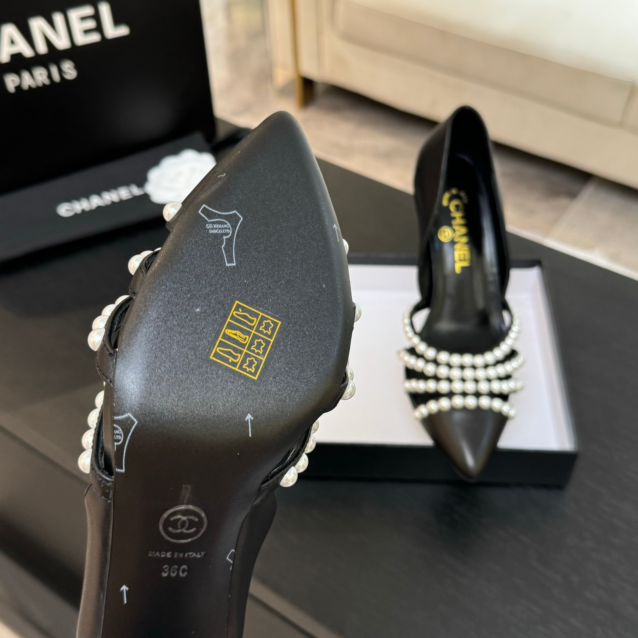 UA Chanel Pumps 8.5cm Heel