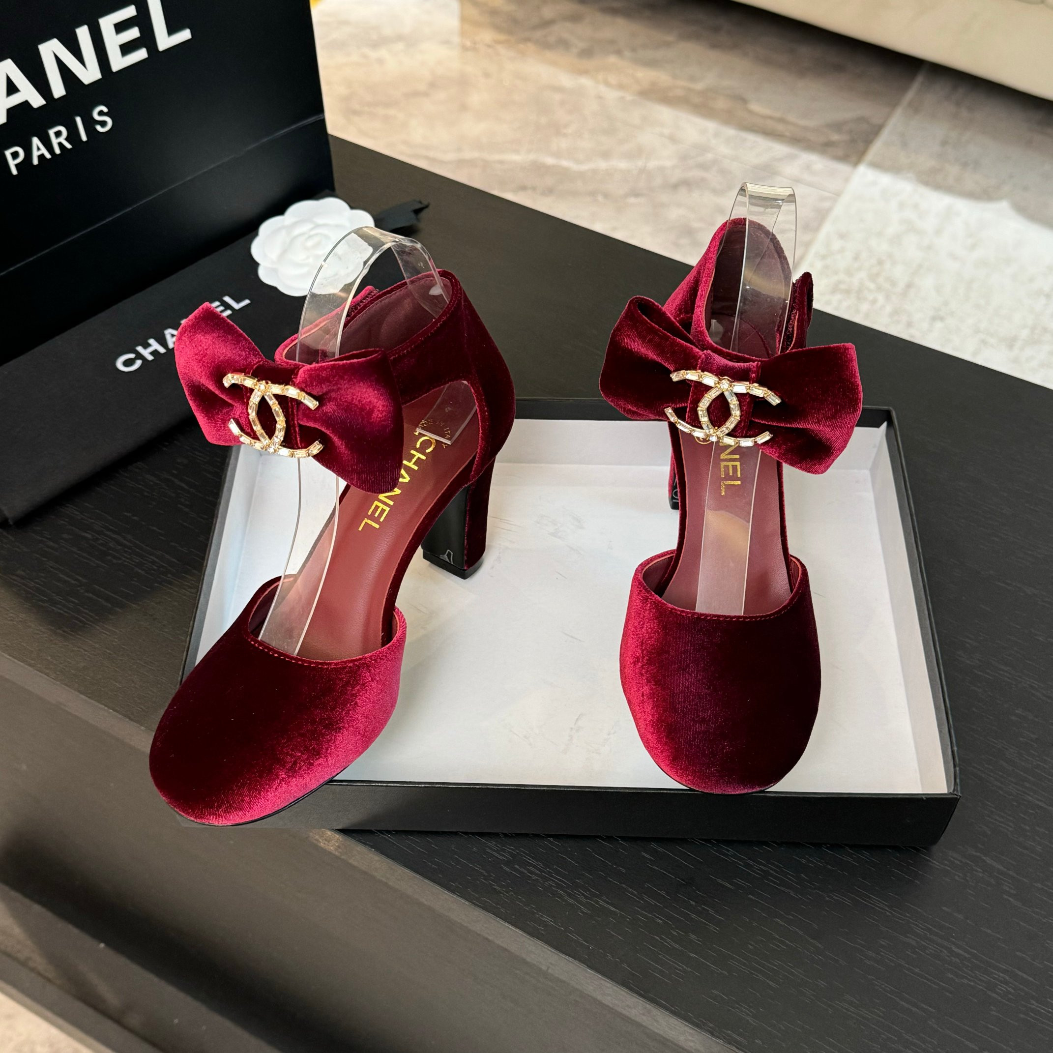 UA Chanel Mary Janes