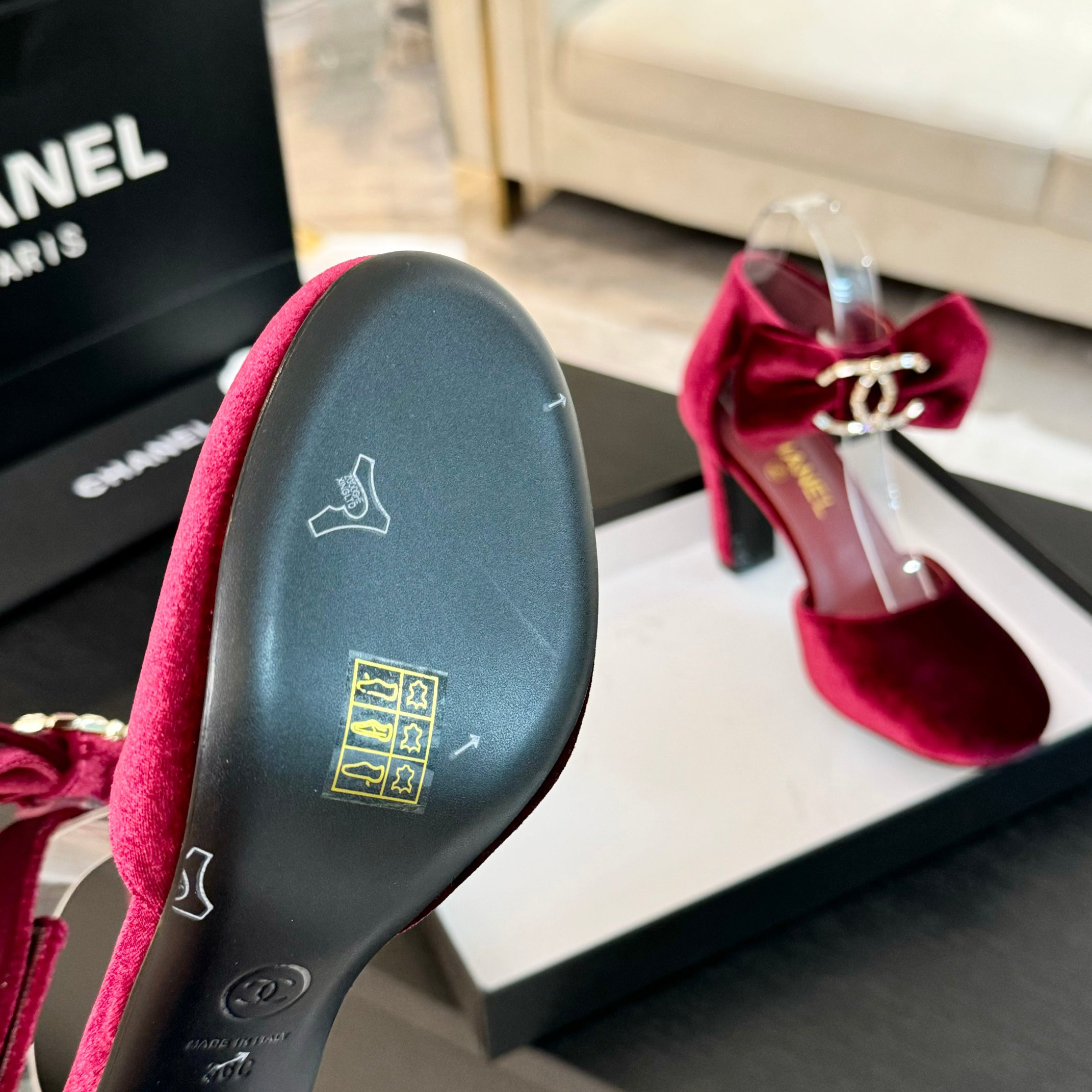 UA Chanel Mary Janes