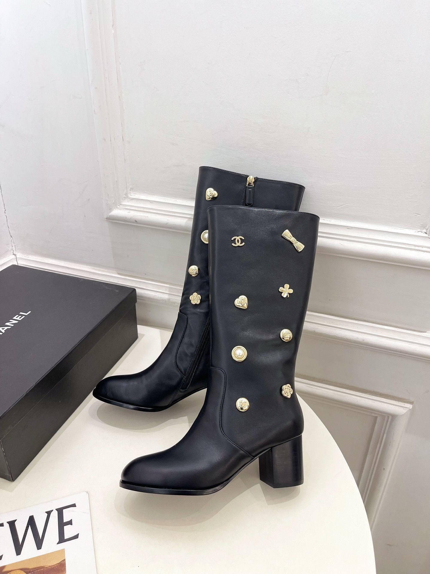 UA Chanel Boots 6cm Heel