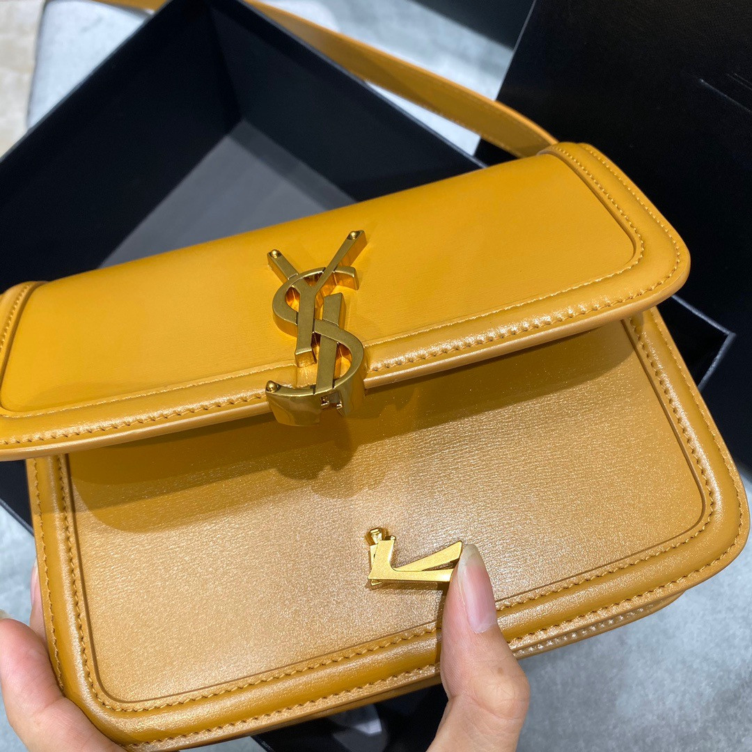 SAINT LAURENT YSL SOLFERINO BOX BAG 19CM